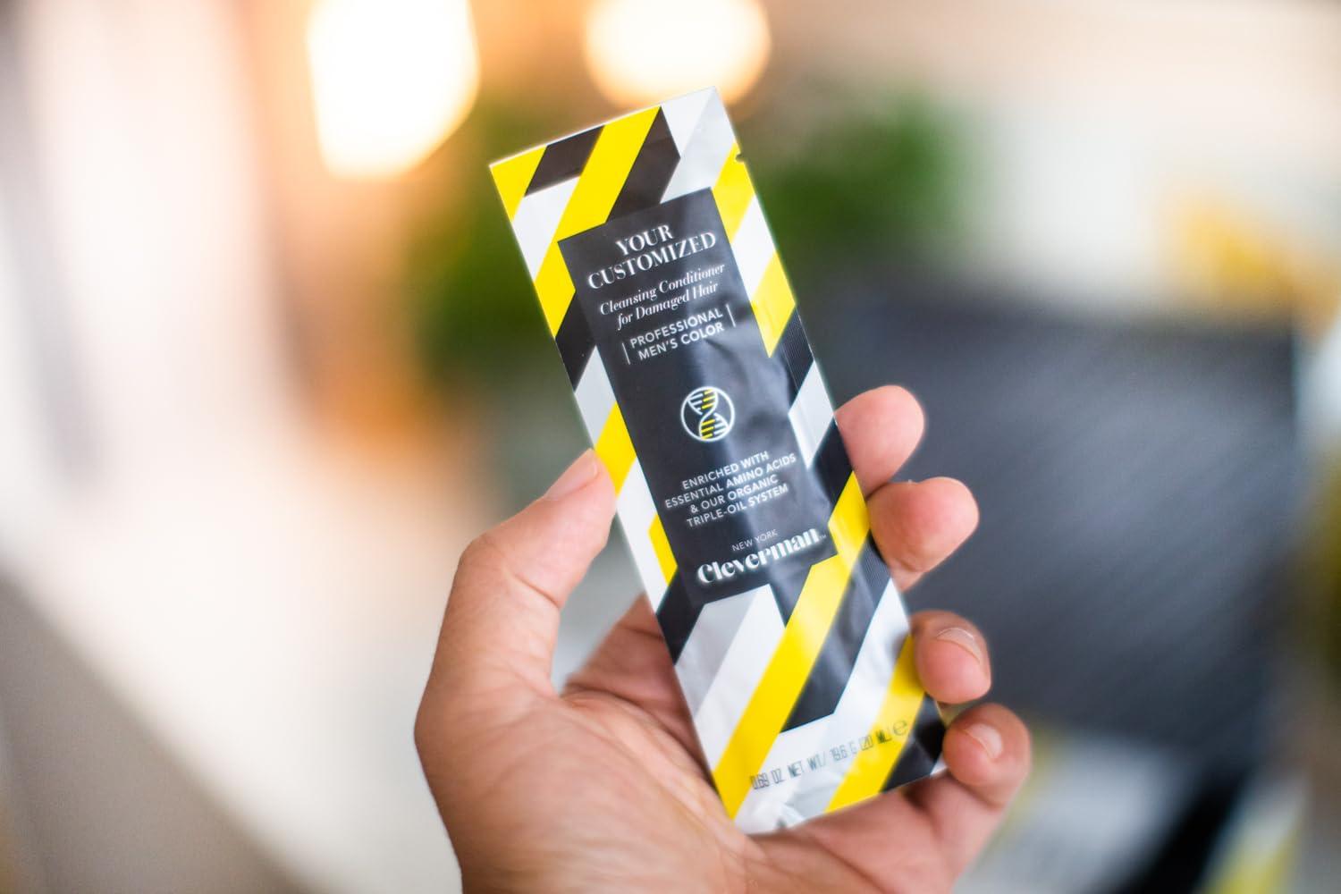 CLEVERMAN Men's Cleansing Conditioner for Damaged Hair, 20mL (Sample Size) - Image 2