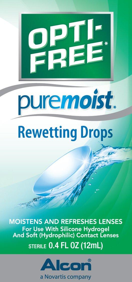 Opti-Free Puremoist Rewetting Drops, 12-mL - Image 2