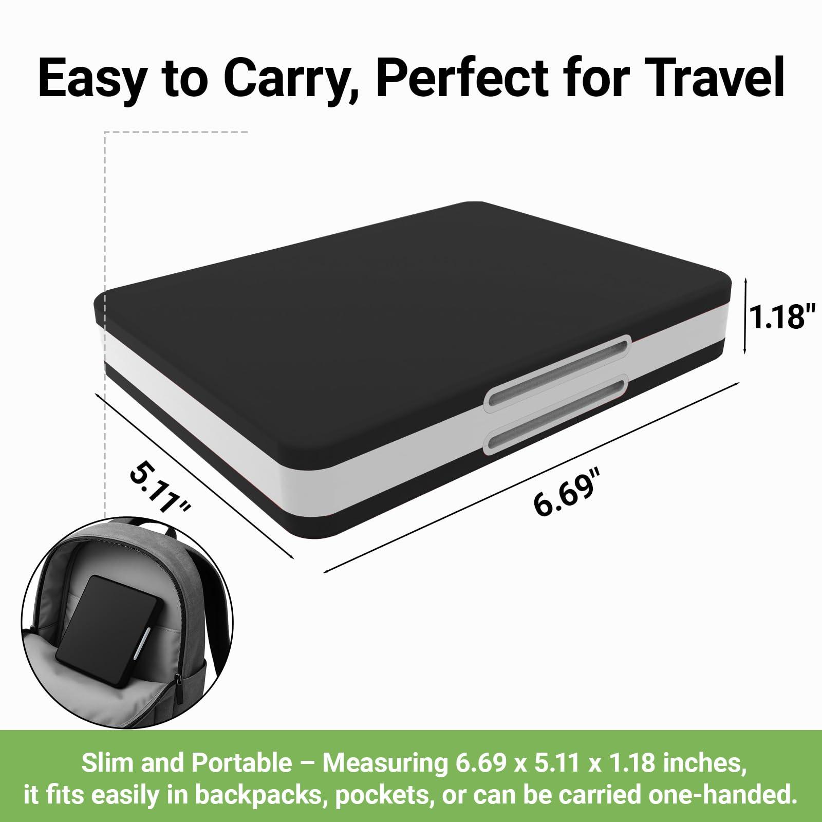 QUBAMG 3DS Game Case 48 Slot DS Game Holder Compatible With Nintendo New 3ds / New 3ds Xl / 3ds / 3ds Xl / Dsi / Dsi Xl / Ds / New 2ds /New 2ds Xl / 2ds/ 2ds Xl Catridge Portable Storage Box,Black - Image 5
