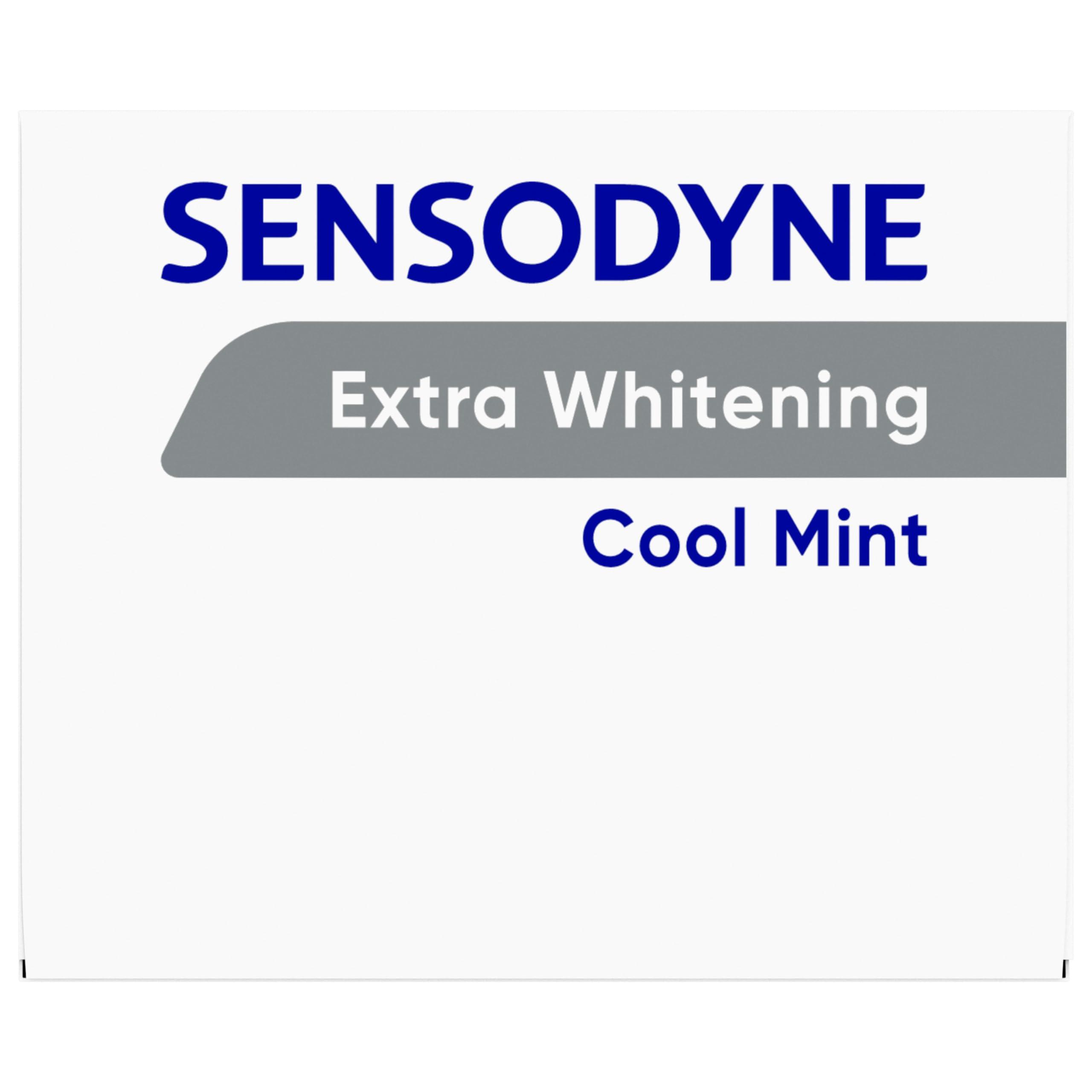 Sensodyne Extra Whitening Sensitive Teeth and Cavity Prevention Whitening Toothpaste, Amazon Exclusive, Cool Mint, Amazon Exclusive- 4 Ounces (Pack of 4) - Image 8