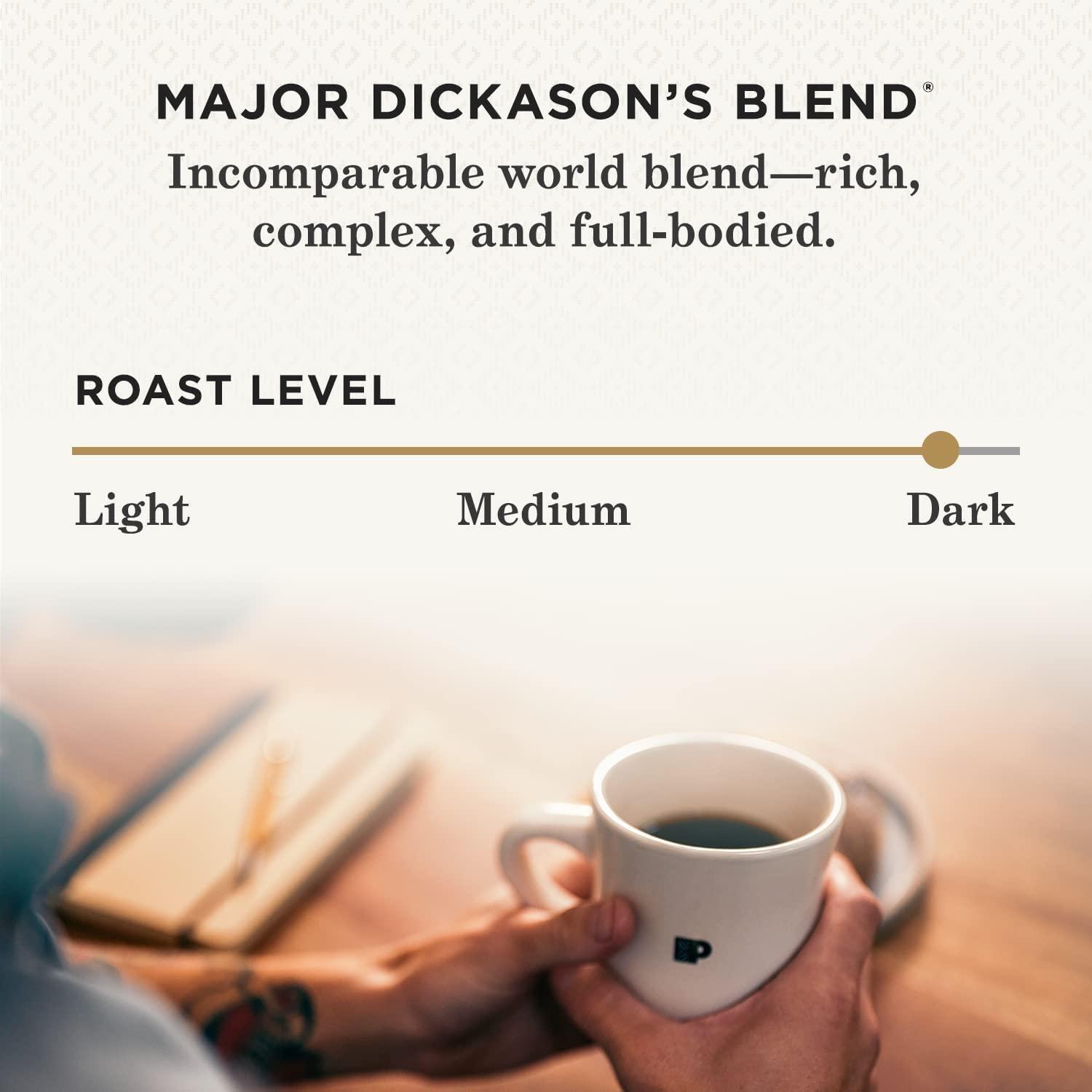 Peet's Coffee, Dark Roast Ground Coffee - Major Dickason's Blend 18 Ounce Bag - Image 3