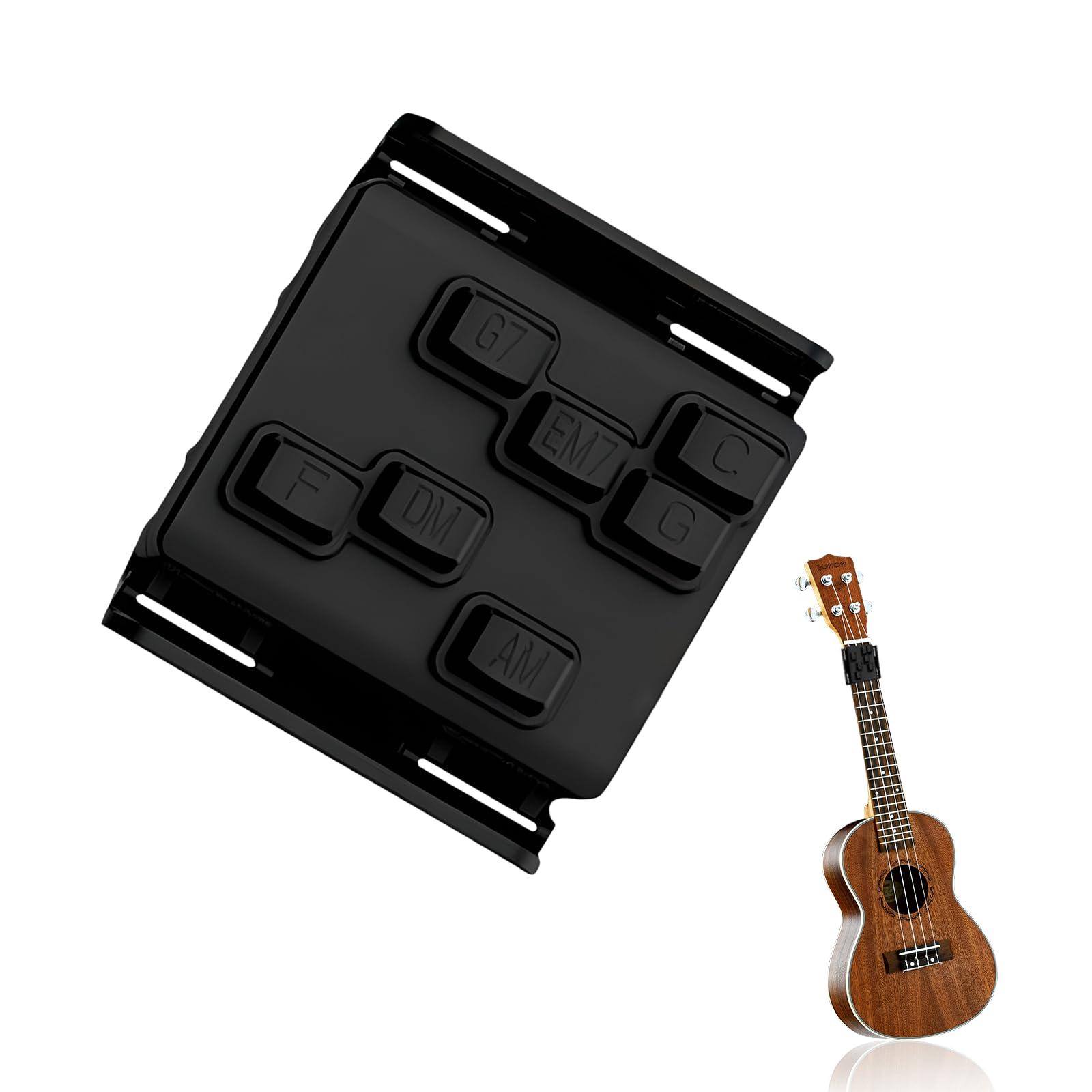 Xanadued Ukulele Chord Presser, Guitar Chord Presser, Ukulele Practice Tool, Guitar Presser for Acoustic, Trainer, Assisted Learning Tools