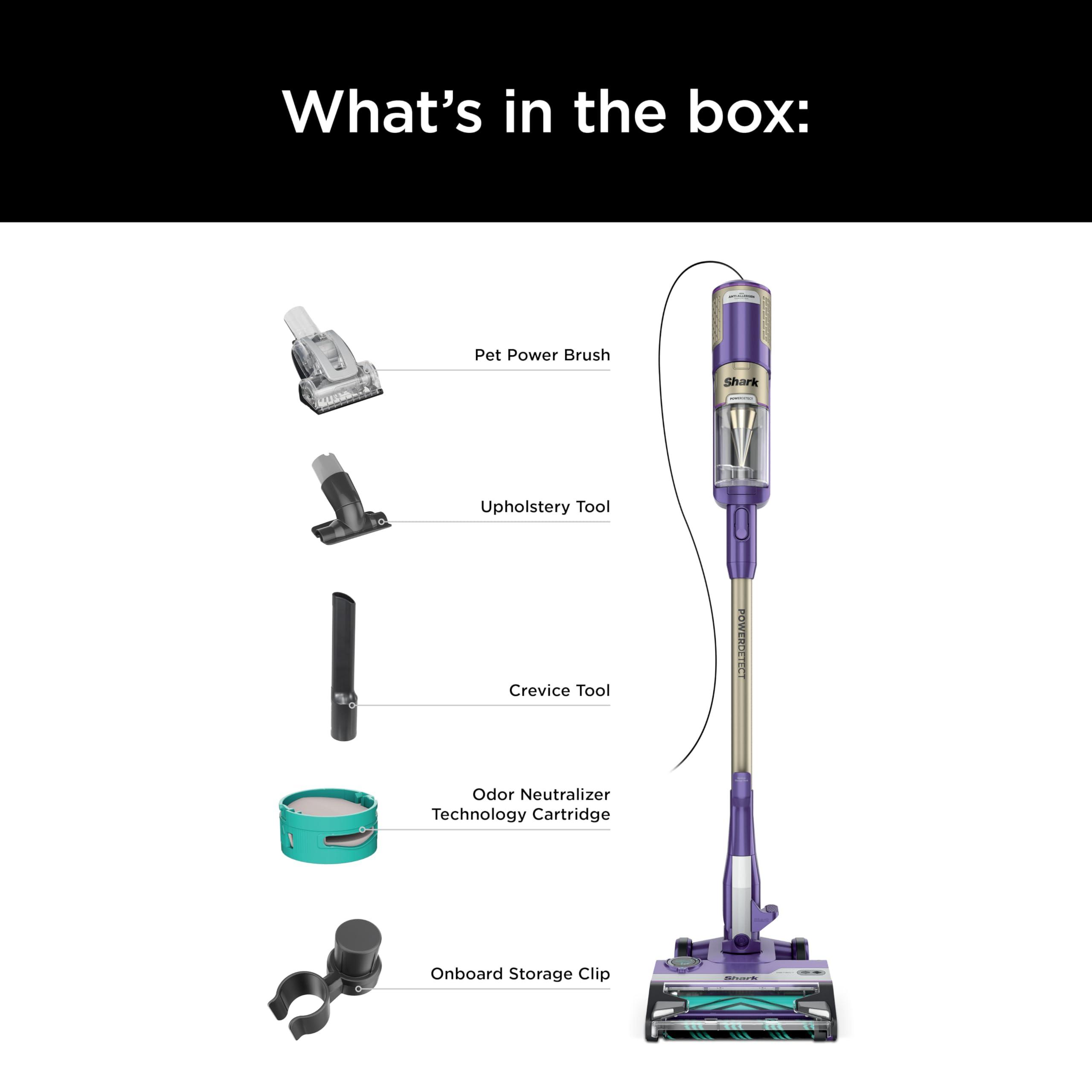 Shark POWERDETECT Ultra-Light Corded Stick Vacuum with DuoClean Technology, Self-Cleaning Brushroll for No Hair Wrap, Anti-Allergen Complete Seal, and Odor Neutralizer Technology, HZ4002 - Image 18