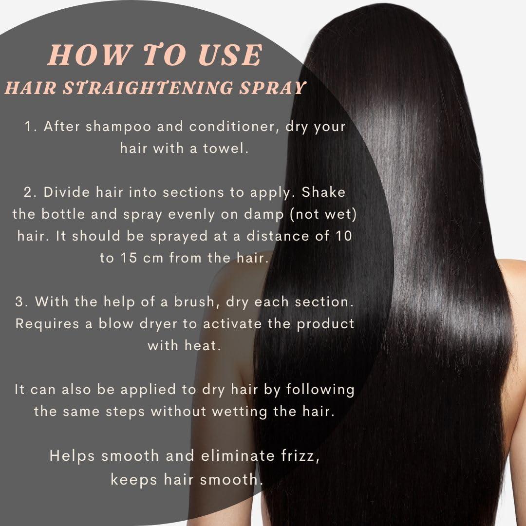 MAIKE AMOUR GRO - Hair Spray Straightening | Wow Hair Products for Women | Heat Protection Spray for Hair | Frizz Control & Hair Growth Oil with maximum shine | Hair Gloss - 100 ml. - Image 7
