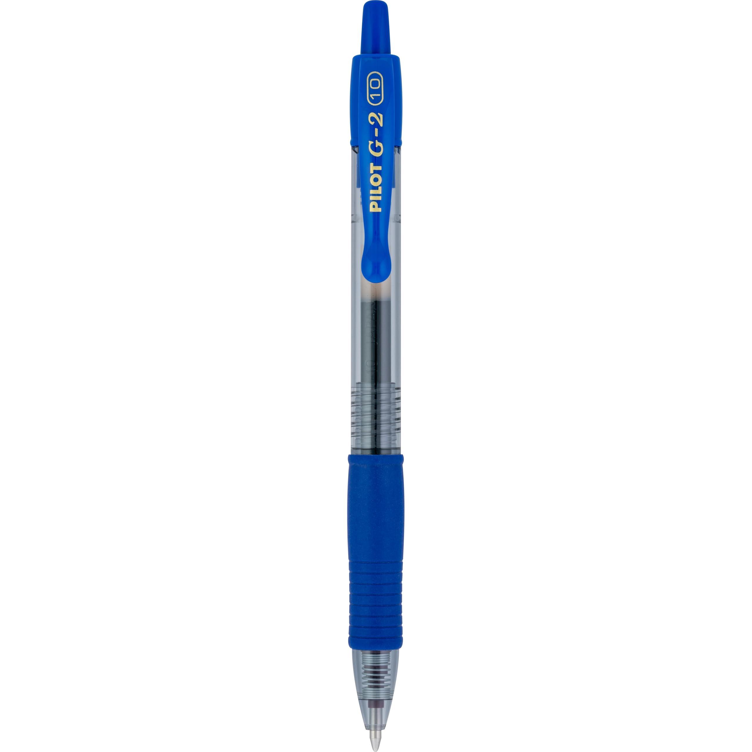 PILOT G2 Premium Gel Roller Pen, Retractable and Refillable, Bold Point 1 mm, Blue Ink, 36 Count - Image 3