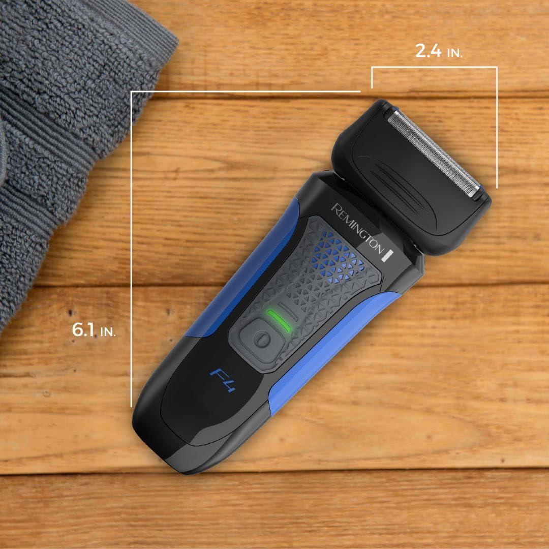 Remington Comfort Series Foil Shaver for Men, Electric Shaver, Pop-up Trimmer, Blue, PF7400E - Image 7