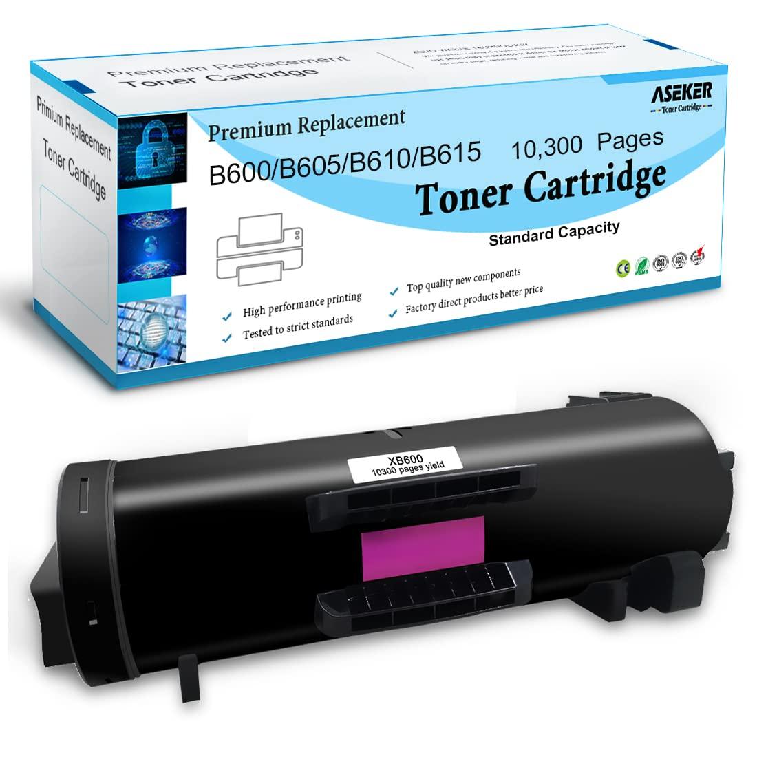 ASEKER Remanufactured B600 B605 B610 B615 Toner Cartridge10300 Pages for Xerox VersaLink B600 B605 B610 B615 Laser Printers 106R03940 Standards Capacity Black