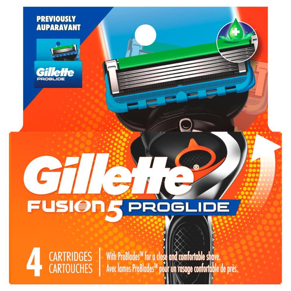 Gillette ProGlide Razor Refills for Men, 4 Razor Blade Refills - Image 9