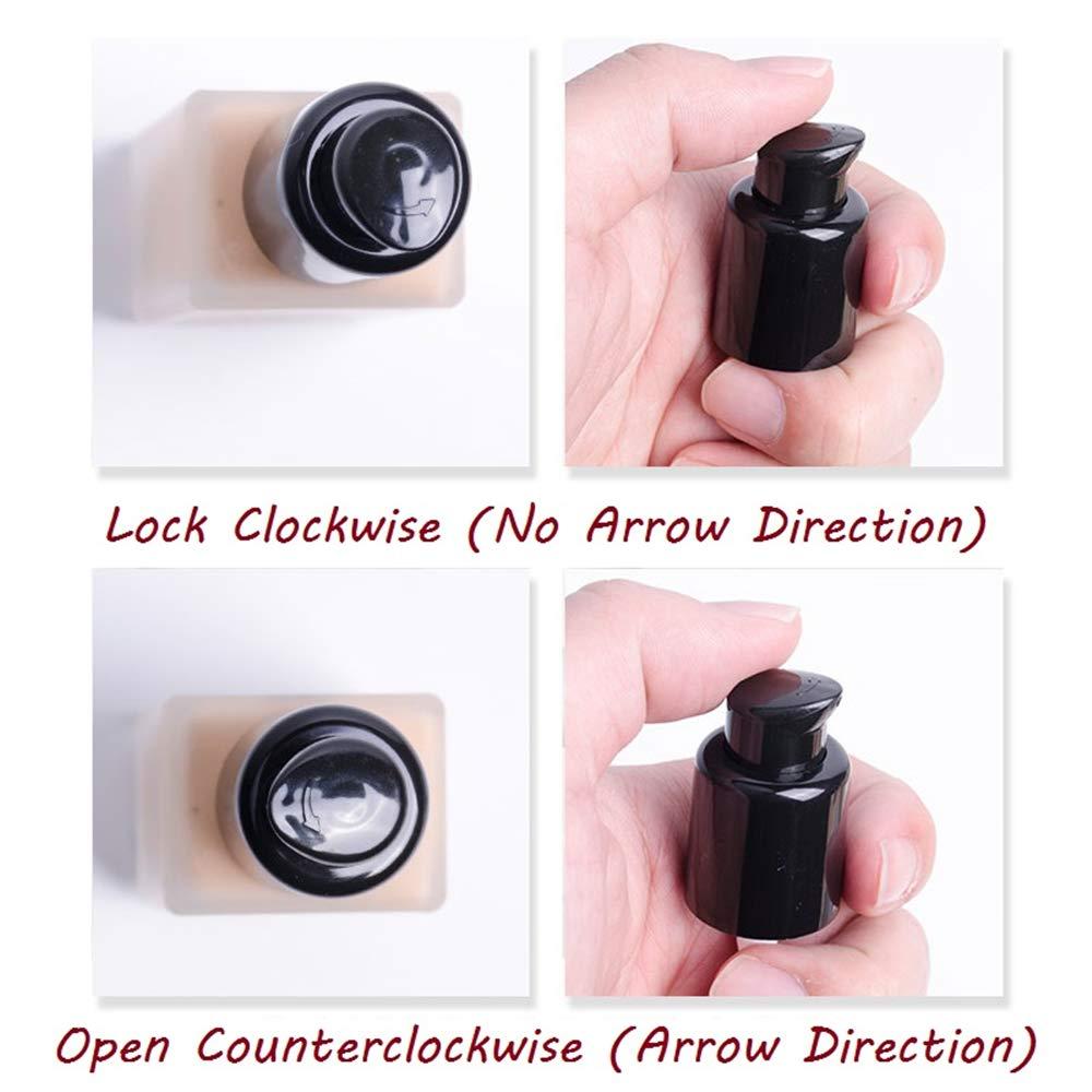 2PCS Replacement Foundation Pump for MAC Studio Fix Fluid Foundation(Black) - Image 5