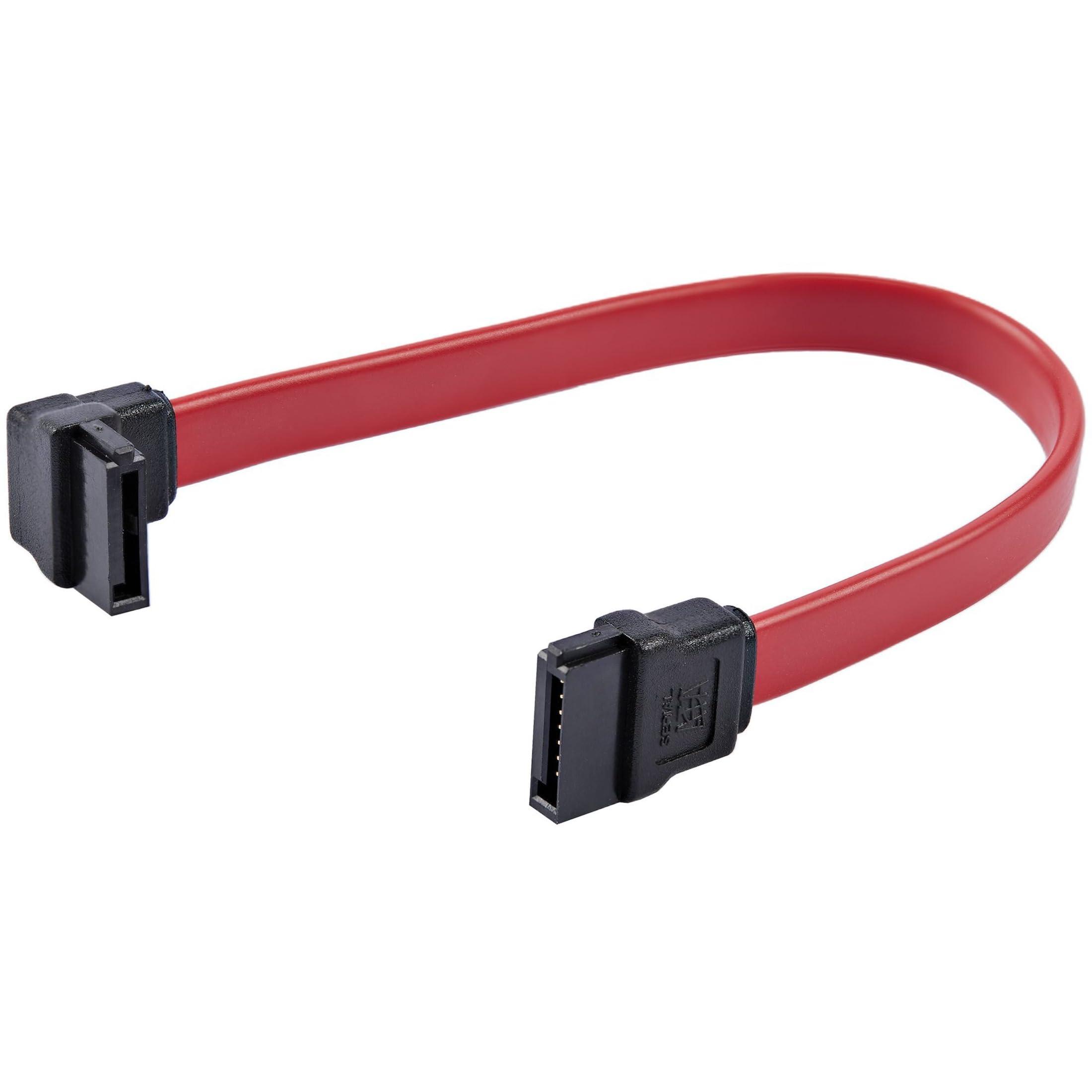 StarTech SATA6LA1 6-Inch SATA to Left Angle SATA Serial ATA Cable - Image 5