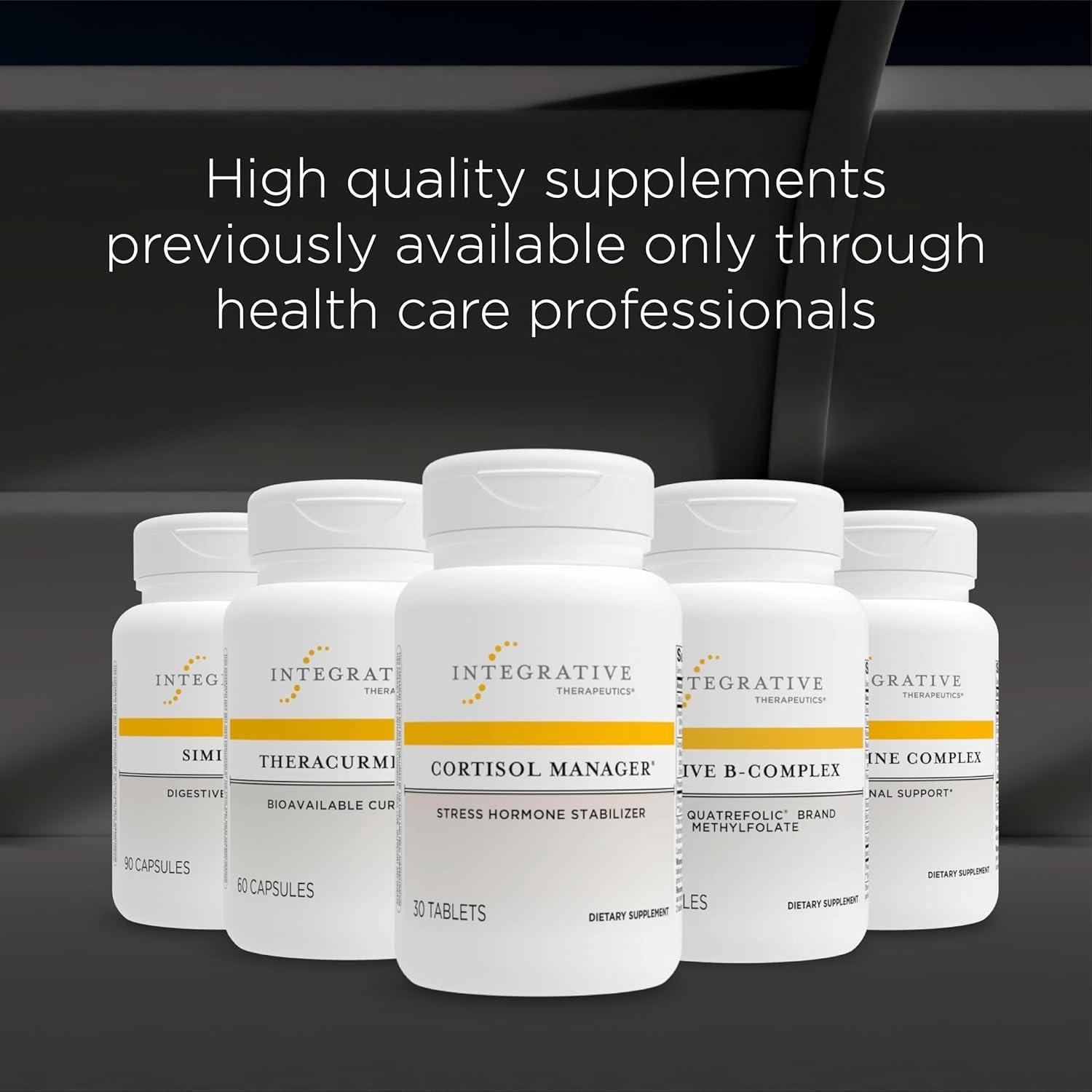Integrative Therapeutics Active B-Complex - Energy Metabolism Support* - B-Complex Vitamin Supplement with 8 B-Vitamins, Vitamin B12, Folate, Choline - 60 Capsules - Image 7