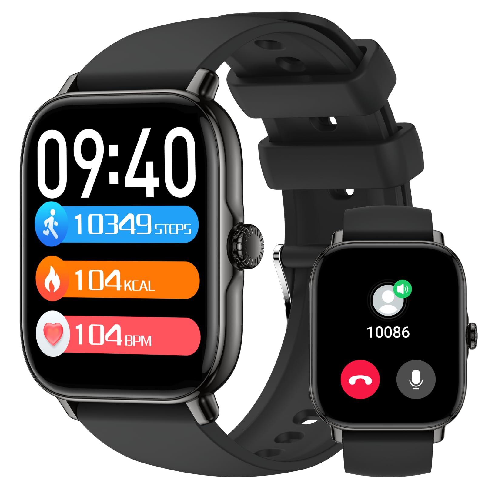 Leeyalan Smart Watch for Men Women (Answer/Make Calls/AI Voice Control) 1.91" for Android Phones iPhone Samsung Compatible IP68 Waterproof/Heart Rate/Sleep Tracker/116 Sport Modes. - Image 8