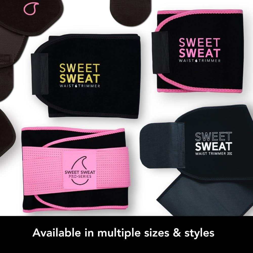 Sports Research® Sweet Sweat Waist Trimmer - Premium Sweat Enhancing Fitness Belt for Women & Men - 5 Adjustable Sizes - Image 6