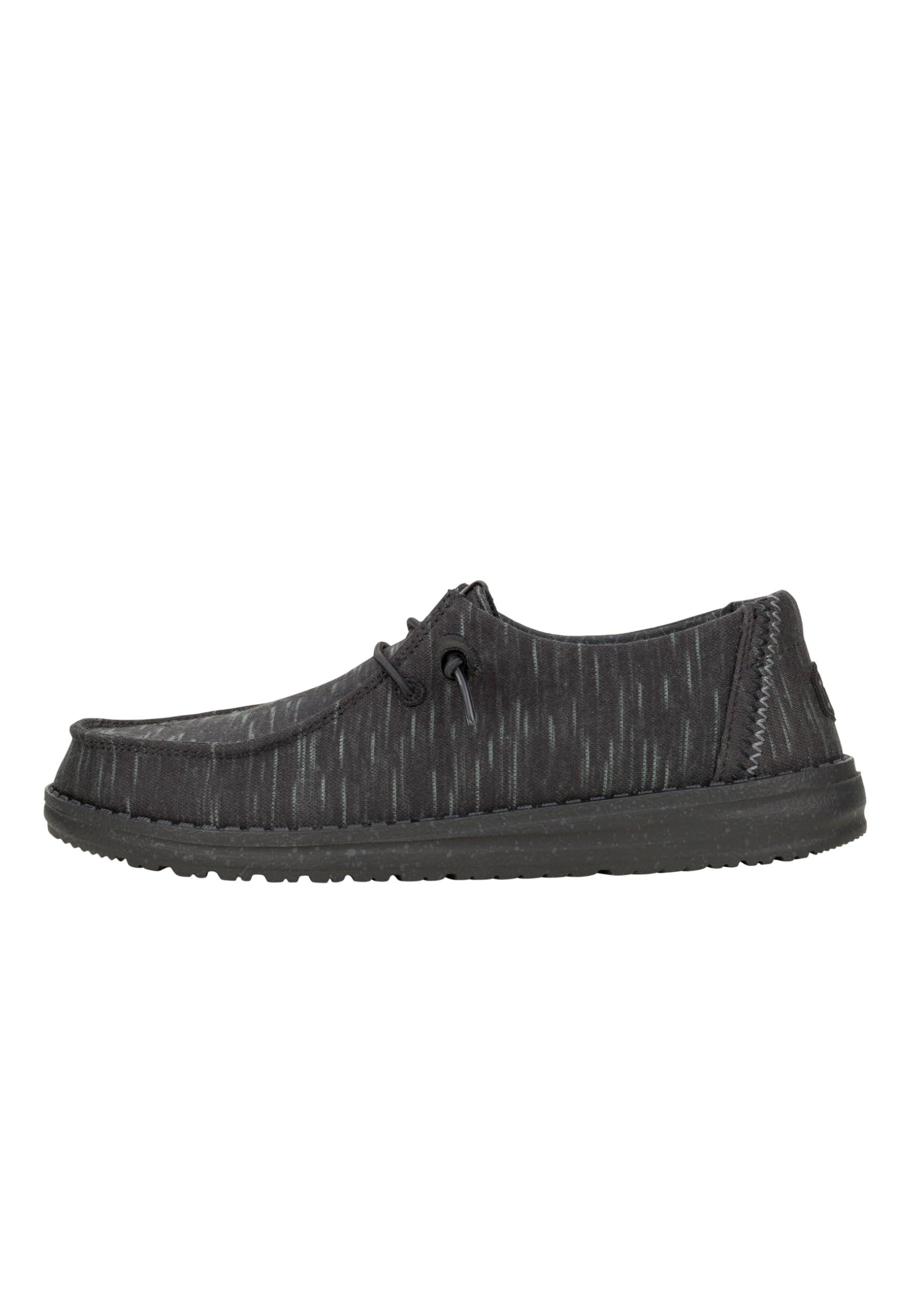 Hey Dude Women's Wendy Canvas Mono | Women’s Shoes | Women’s Slip-on Loafers | Comfortable & Light-Weight