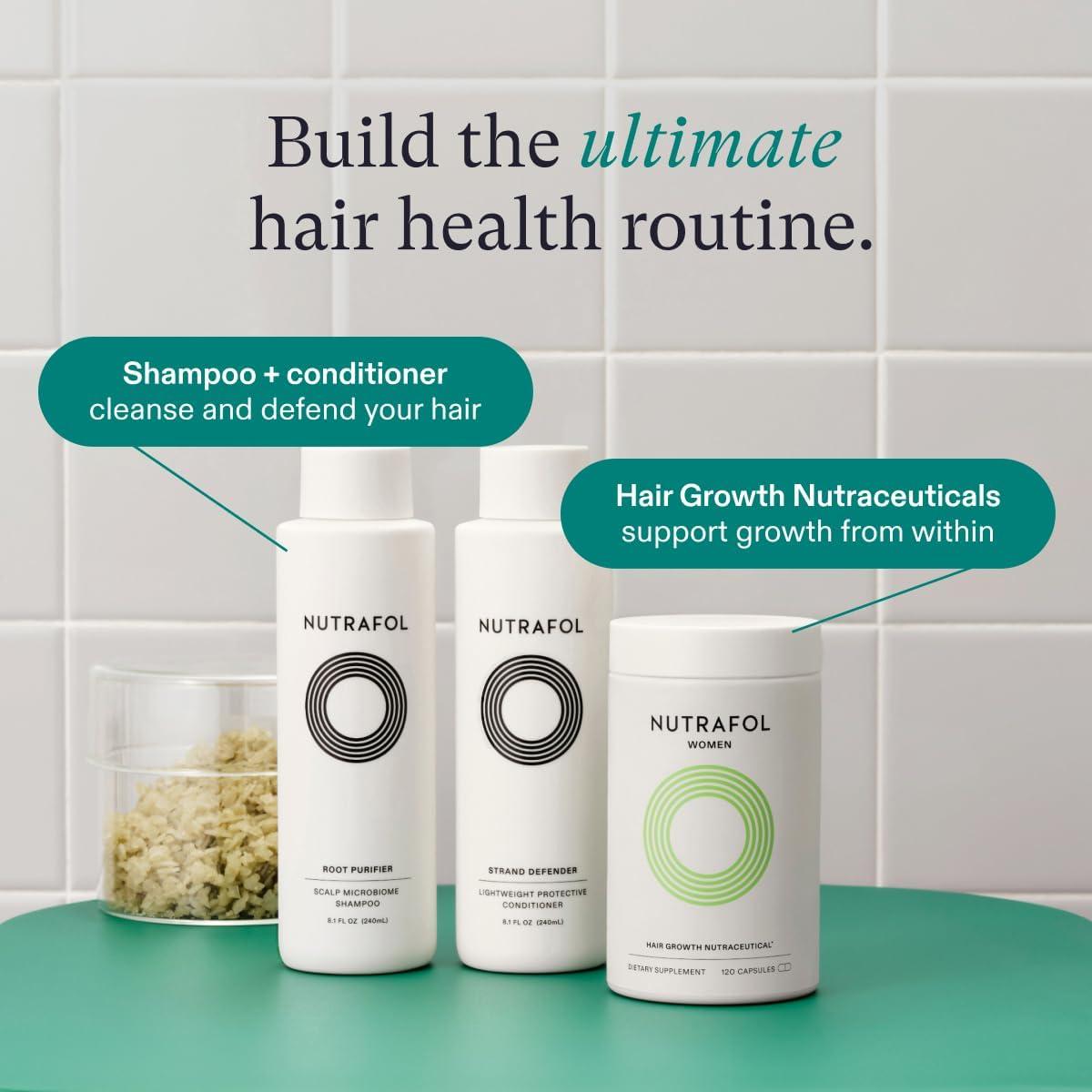 Nutrafol Shampoo, Cleanse and Hydrate Hair and Scalp, Improves Hair Volume, Strength and Texture, Physician-formulated for Thinning Hair, Color Safe, Sulfate Free - Image 9