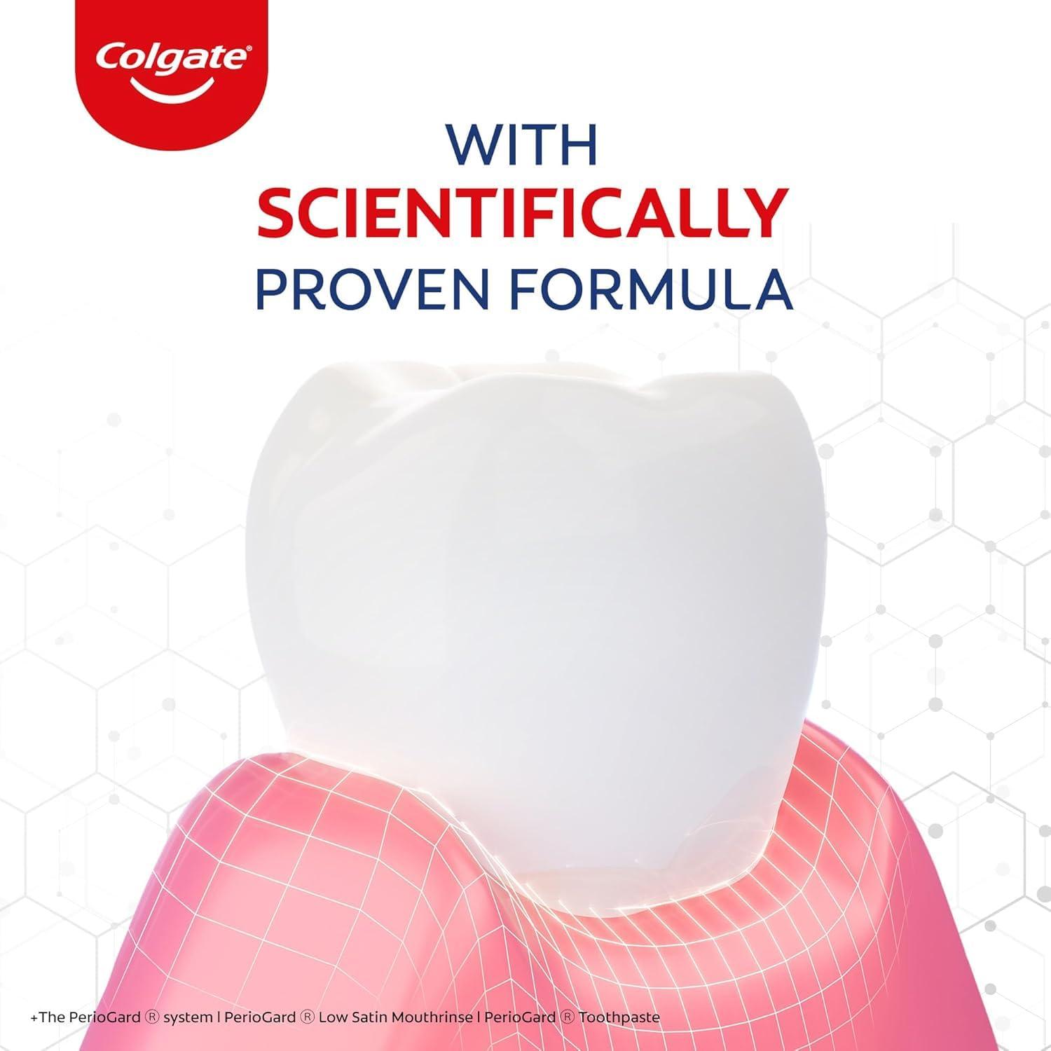 Colgate Gum Protection PerioGard Toothpaste 90grm/3.2oz Helps Fight Plaque Dual Active Formula Helps to Keep Gums Healthy + Colgate Paper Bag Free - Image 9