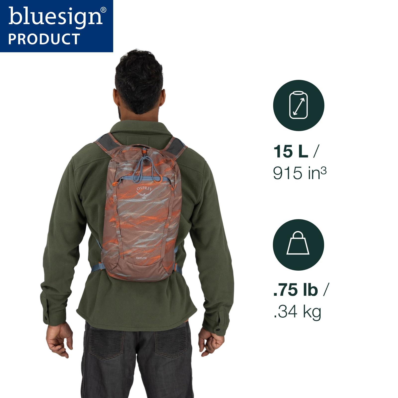 Osprey Daylite Cinch Backpack, Tan Concrete - Image 2