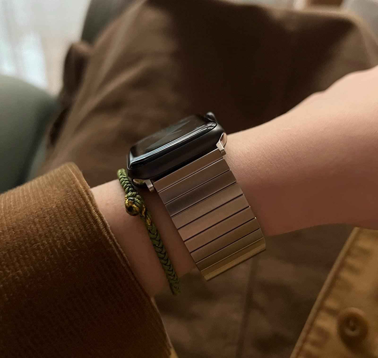 for Apple Watch Ultra 2 49mm Stretchable Elastic Solo Loop Sport Metal bands Compatible with Apple Watch Ultra 49mm Smart Watch stainless steel expansion watchband Stretchable Strap - Image 7