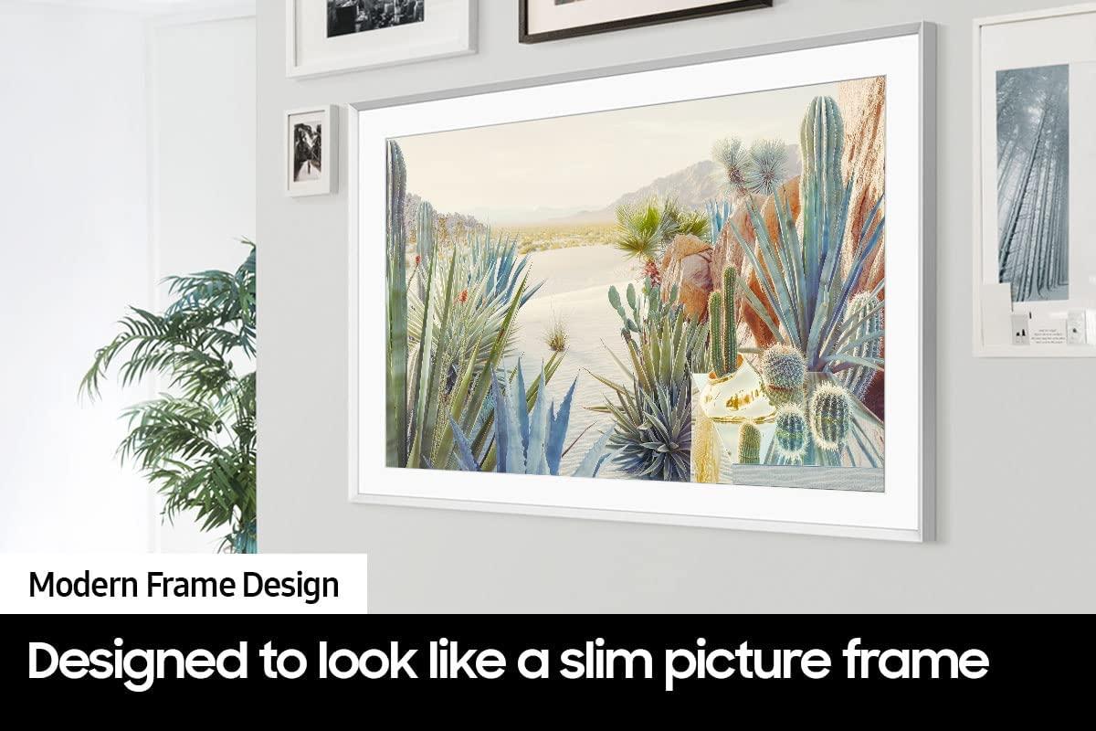 SAMSUNG 50-Inch Class QLED 4K The Frame LS03B Series, Quantum HDR, Art Mode, Anti-Reflection Matte Display, Slim Fit Wall Mount Included, Smart TV w/ Alexa Built-In (QN50LS03BAFXZA) - Image 4