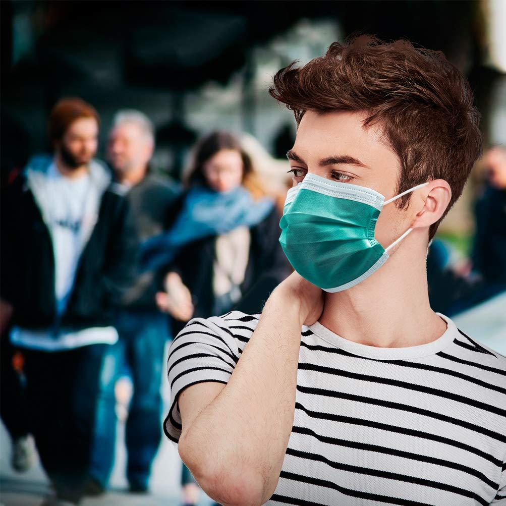 Disposable Face Mask 4-Ply for Adult, Soft Face Masks, Breathable Safety Mask… - Image 8