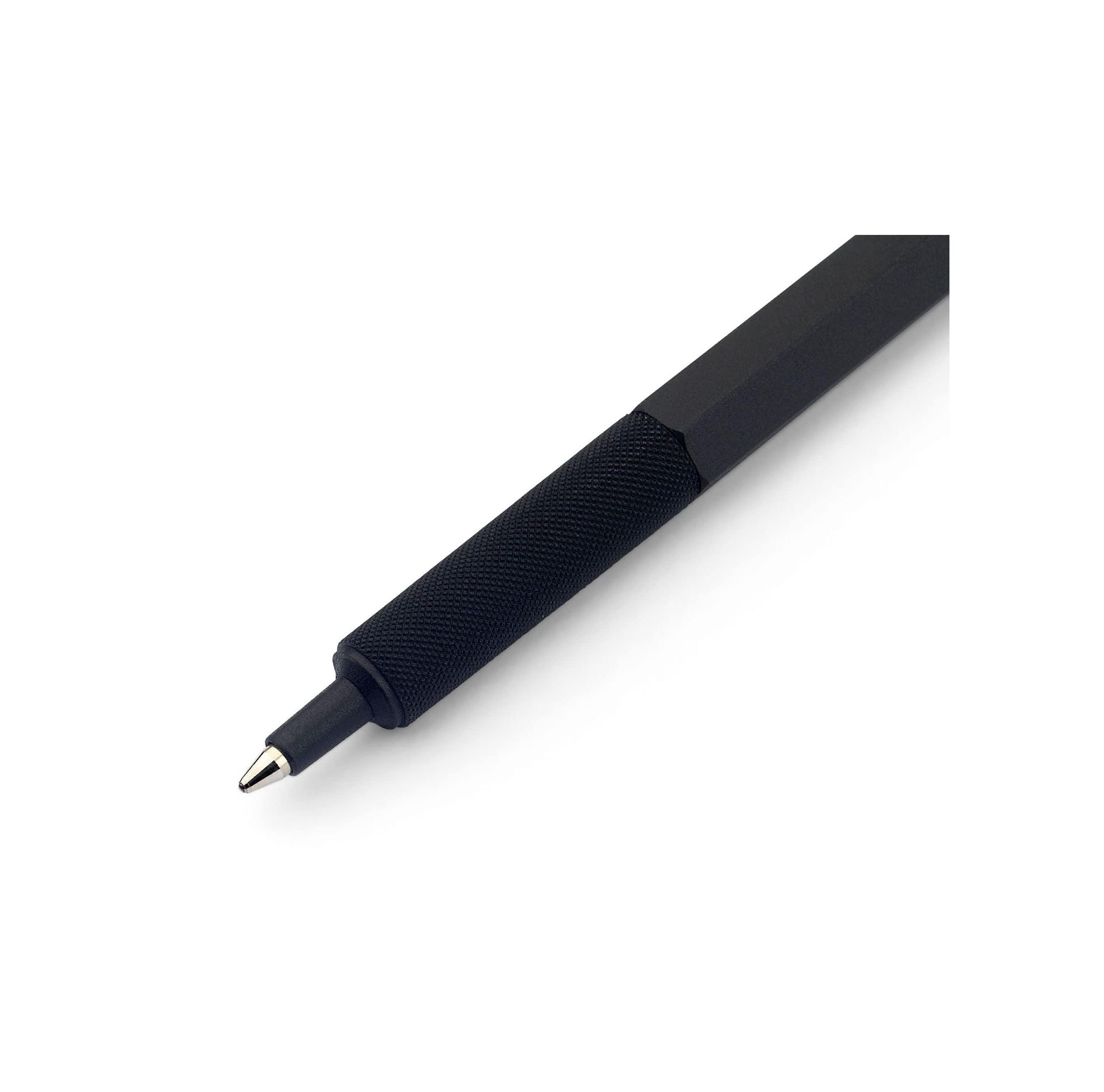 rOtring 600 Retractable Metal Ballpoint Pen, Medium Point, Black Ink, Black Barrel, Great Gift for Coworker - Image 4