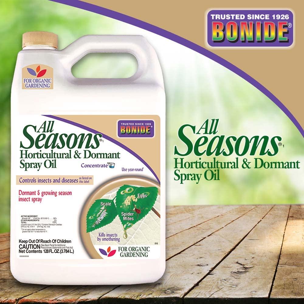Bonide All Seasons Horticultural & Dormant Spray Oil, 128 oz Concentrate, Disease Prevention and Insect Killer for Organic Gardening - Image 3
