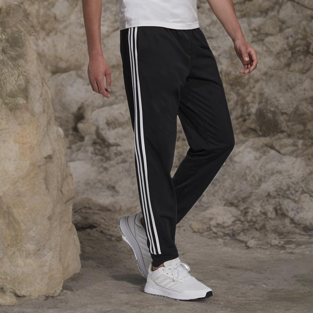 adidas Men's Essentials 3-Stripes Tricot Jogger Pants - Image 5