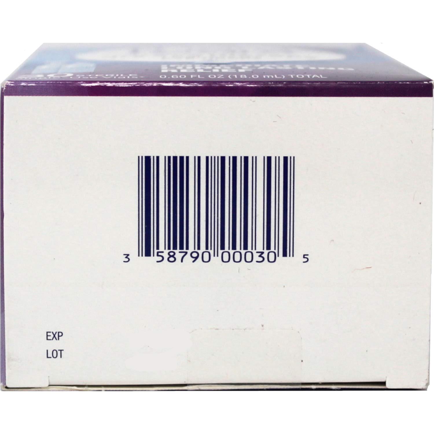 TheraTears Eye Drops for Dry Eyes, Dry Eye Therapy Lubricant Eyedrops, Preservative Free, 30 Count Single-Use Vials - Image 3