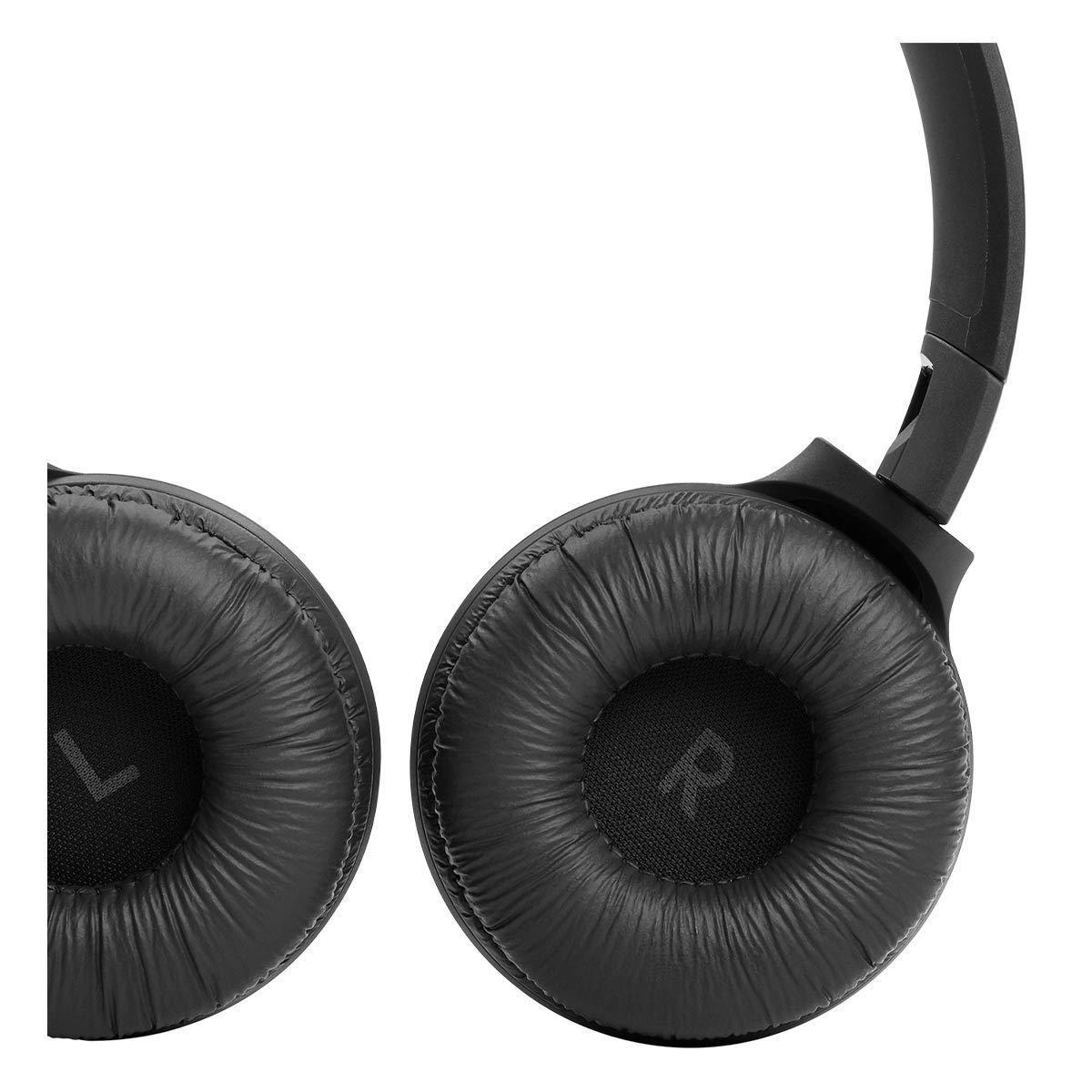 JBL Tune 510BT: Wireless On-Ear Headphones with Purebass Sound - Black - Image 8