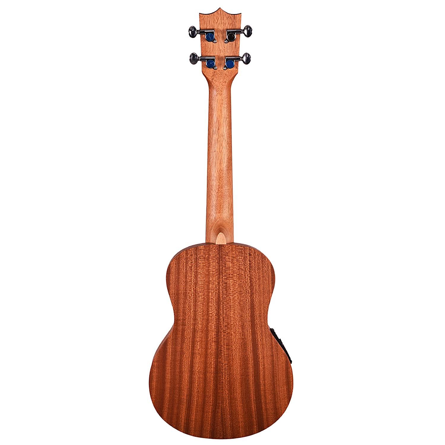 Kadence Concert Ukulele - Mahogany Wooden Ukulele for Beginners (Electro Combo) - Ukulele for Adults, Kids, Players or Professionals - Concert Ukulele with Tuner and Bag - Image 4