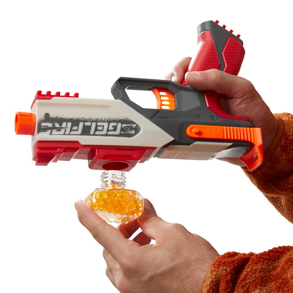 Nerf Pro Gelfire Legion Spring Action Blaster, 5000 Rounds, 130 Hopper, Protective Eyewear, Slam Fire, Ages 14 & Up - Image 5