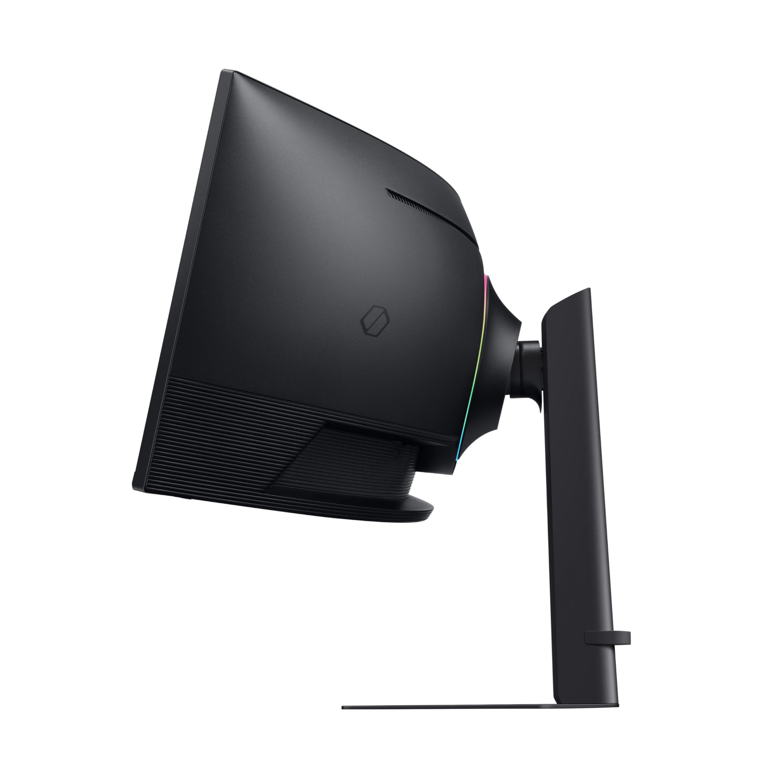 SAMSUNG 49” Odyssey G9 Series DQHD 1000R Curved Gaming Monitor, 1ms(GtG), VESA DisplayHDR 1000, 240Hz, AMD FreeSync Premium Pro, Height Adjustable Stand, Ultrawide Screen, LS49CG954ENXZA, 2024 - Image 9