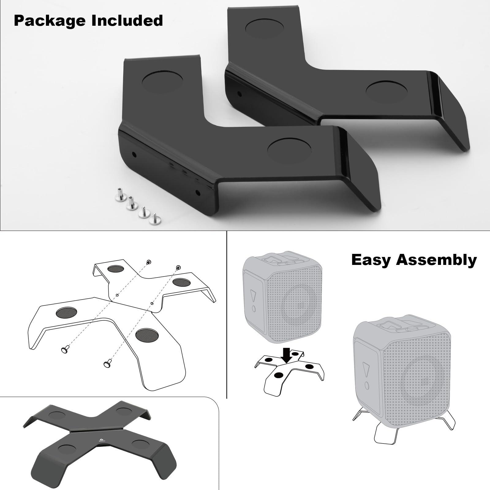 TXEsign Accylic Speaker Holder Stand for JBL PartyBox Encore Essential Portable Party Speaker, Desktop Stand Anti-Slip Base Speaker Display Shelf Table Mount - Image 6
