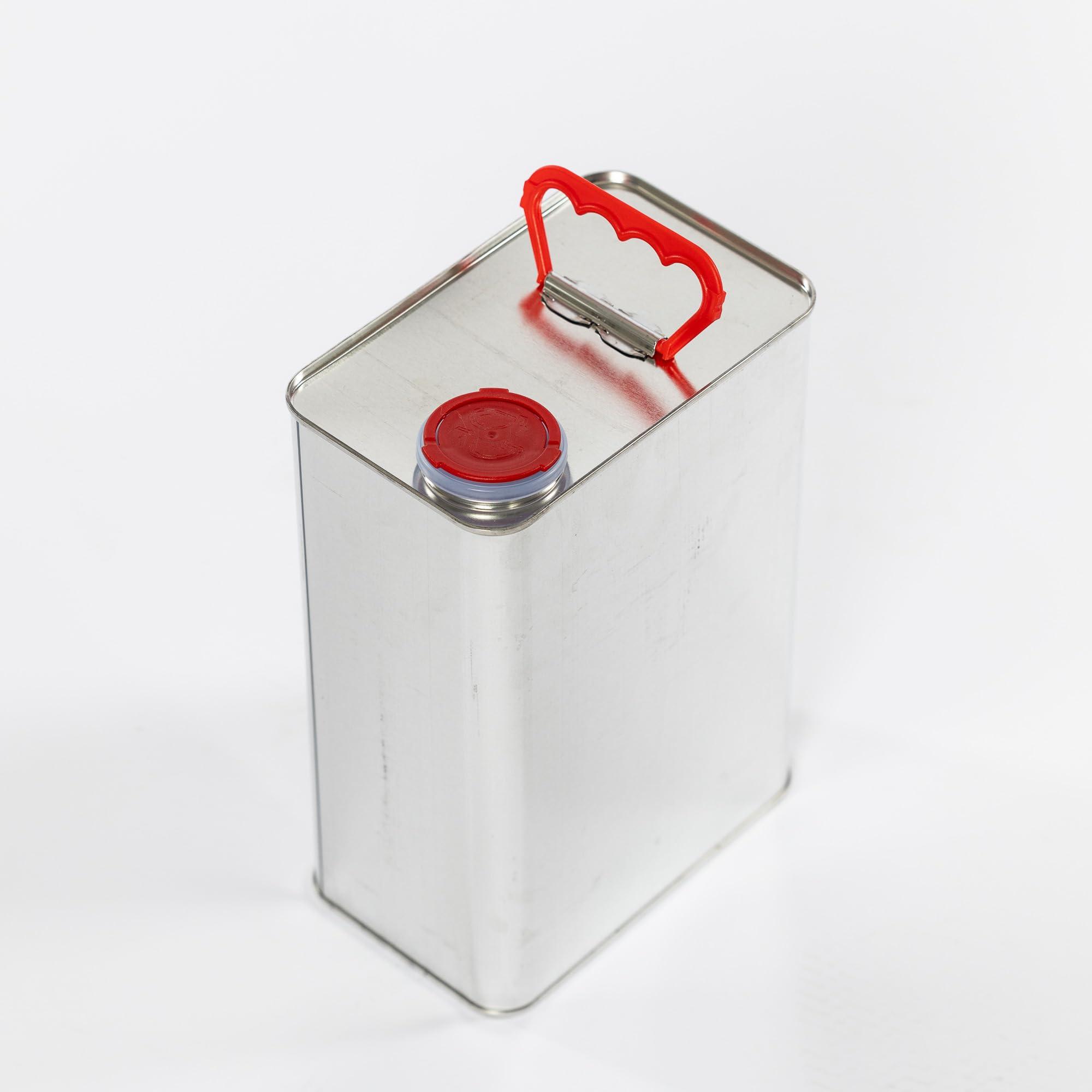 4 Pack F-Style 1 Gallon Metal Cans – Made in the USA with US Steel, Empty, UN Certified, US DOT, Heavy Duty, Childproof, Hazardous Materials, Jugs, Fluids, Solvents, Chemicals, Paints, Oil, Recyclable - Image 8