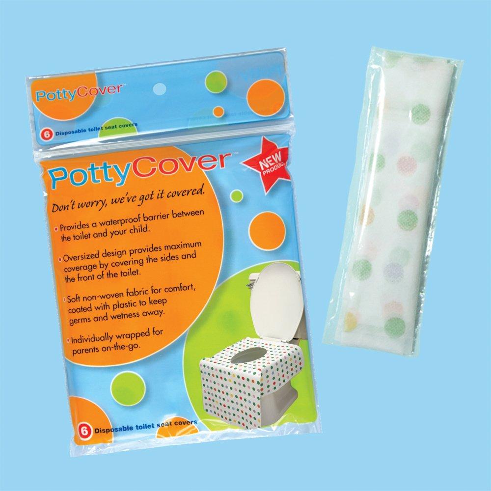 PottyCover, Disposable Toilet seat Covers. (6 Pack) - Image 2