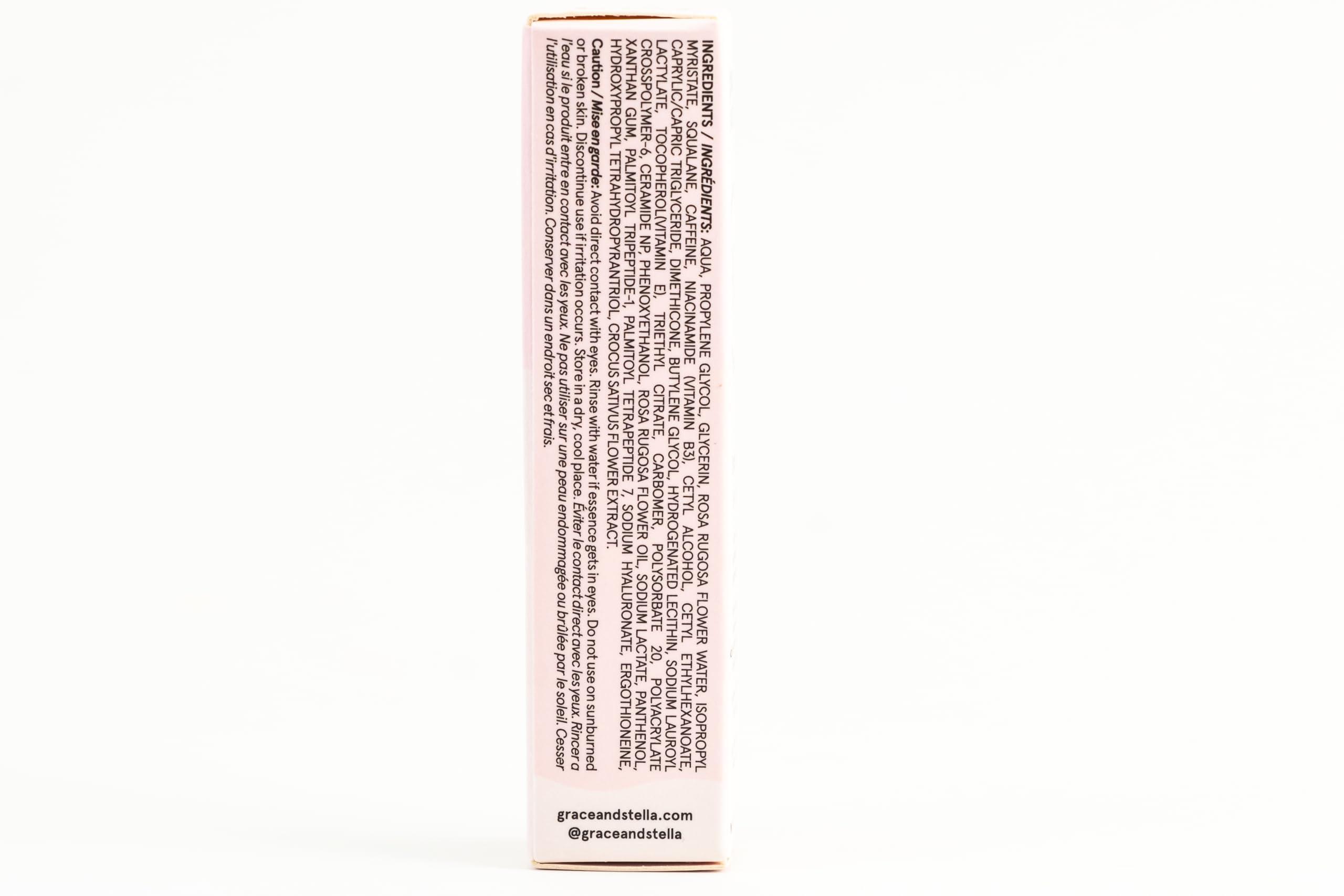 grace & stella Under Eye Brightener Balm Stick - Travel Essentials - Caffeine Eye Cream for Dark Circles, Puffiness, Wrinkles - Vegan Moisturizer Stick with Niacinamide, Hyaluronic Acid (0.13oz/3.5g) - Image 9