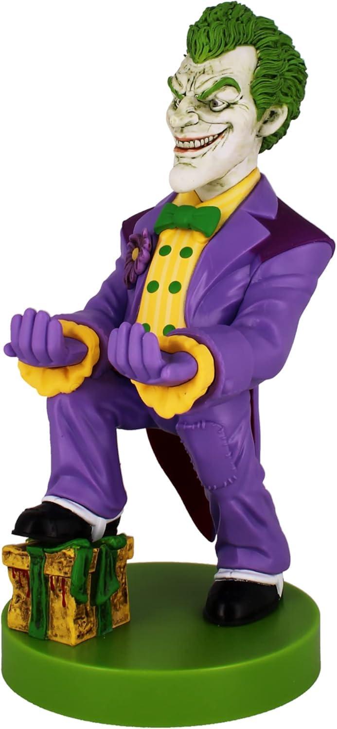 Exquisite Gaming: Warner Bros: Joker - Original Mobile Phone & Gaming Controller Holder, Device Stand, Cable Guys, Licensed Figure, Small - Image 8