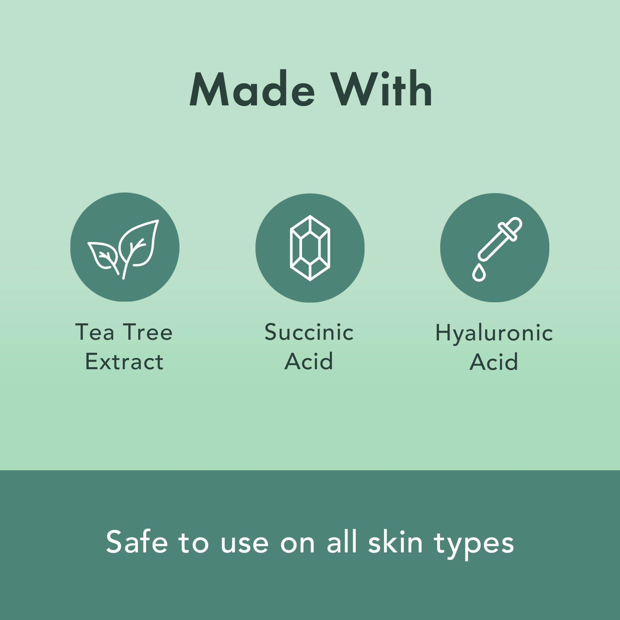Rael Pimple Patches, Miracle Microcrystal Spot Cover - Hydrocolloid Acne Patch with Tea Tree Oil, Early Stage Zits and Blemish, Korean Skin Care, Vegan, Cruelty Free (9 Count) - Image 5