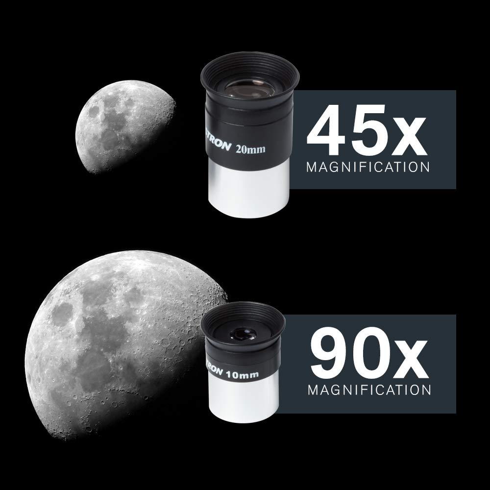 Celestron - AstroMaster 70AZ Telescope - Refractor Telescope - Fully Coated Glass Optics - Adjustable Height Tripod – Bonus Astronomy Software Package - Image 8