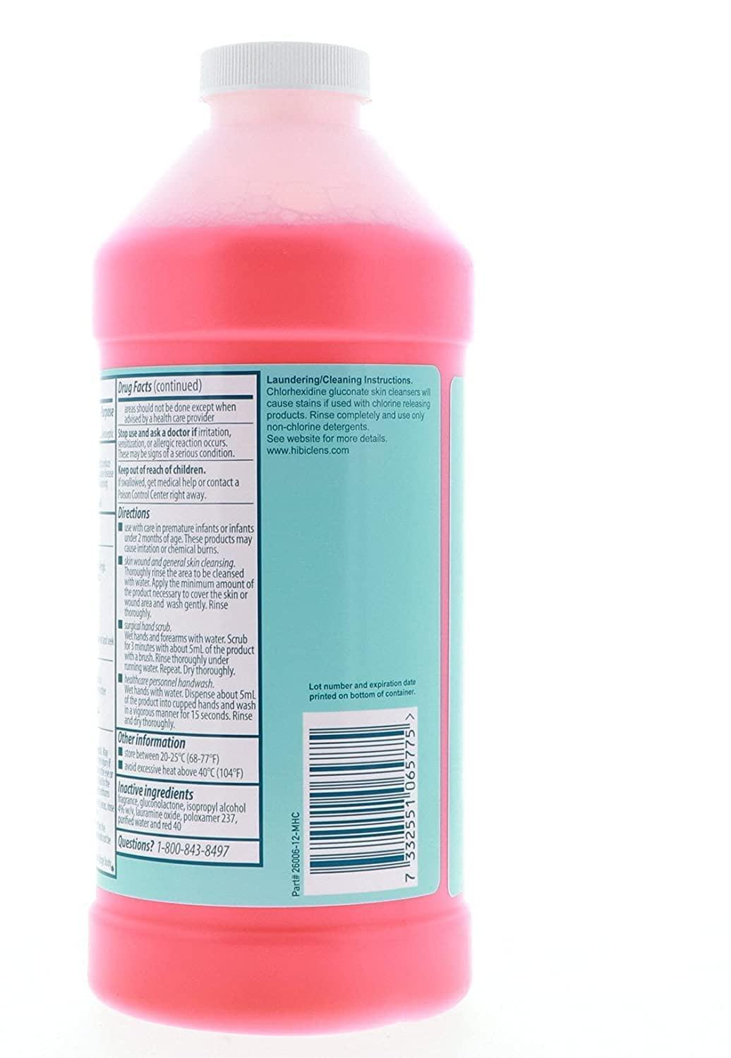 Hibiclens Antimicrobial Skin Liquid Soap,32 Fluid Ounce (Pack of 2) - Image 3