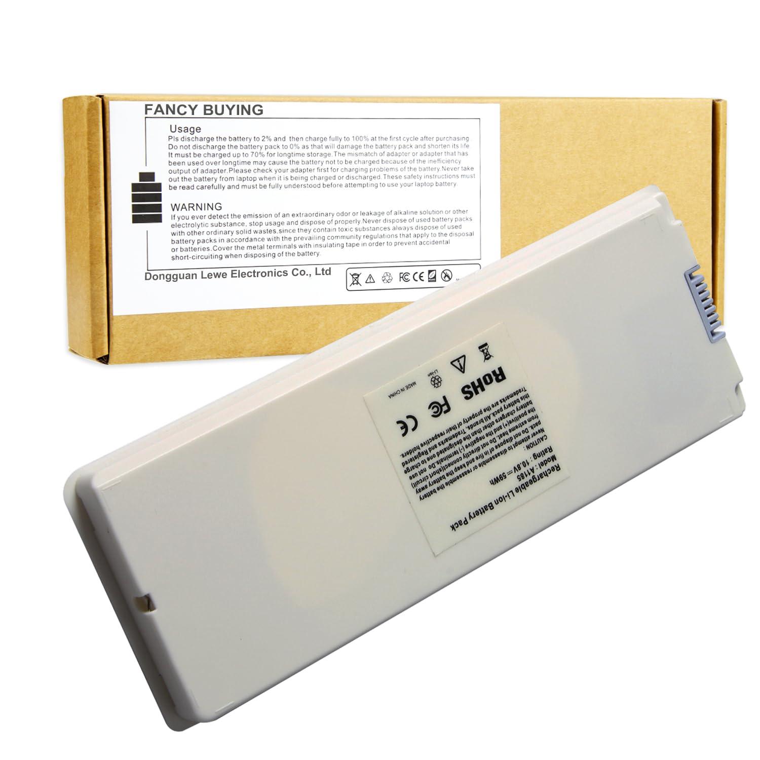 Fancy Buying New A1181 Battery for Apple 13" MacBook A1185 (Mid. / Late 2006, Mid. / Late 2007, Early/Late 2008, Early/Mid. 2009) Fits MA254 MA255 MB402 MA566 MA561 MA699 MA700 MB061 MB062 MB402