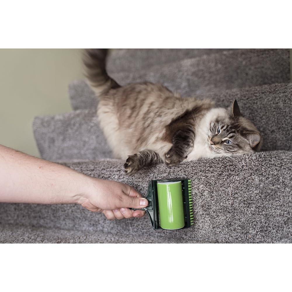 Stick It! Handheld Set, Pet Hair Remover, Washable and Reusable Lint Roller for Pet Fur - Image 6