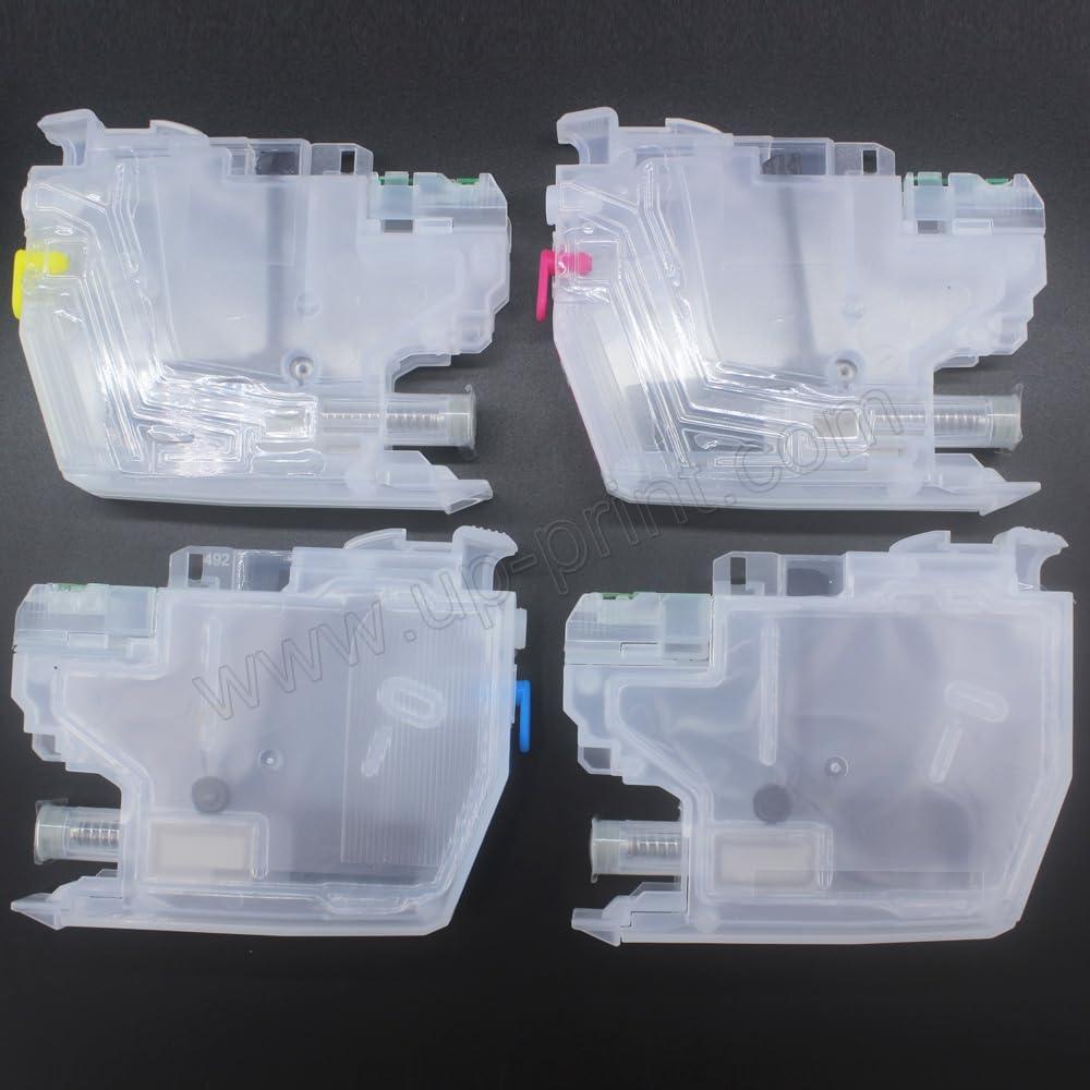 Lc401 Lc401XL High Yield Empty Refillable Ink Cartridge Compatible for Brother MFC-J1010DW MFC-J1012DW MFC-J1170DW Printer 4 Pack - Image 9