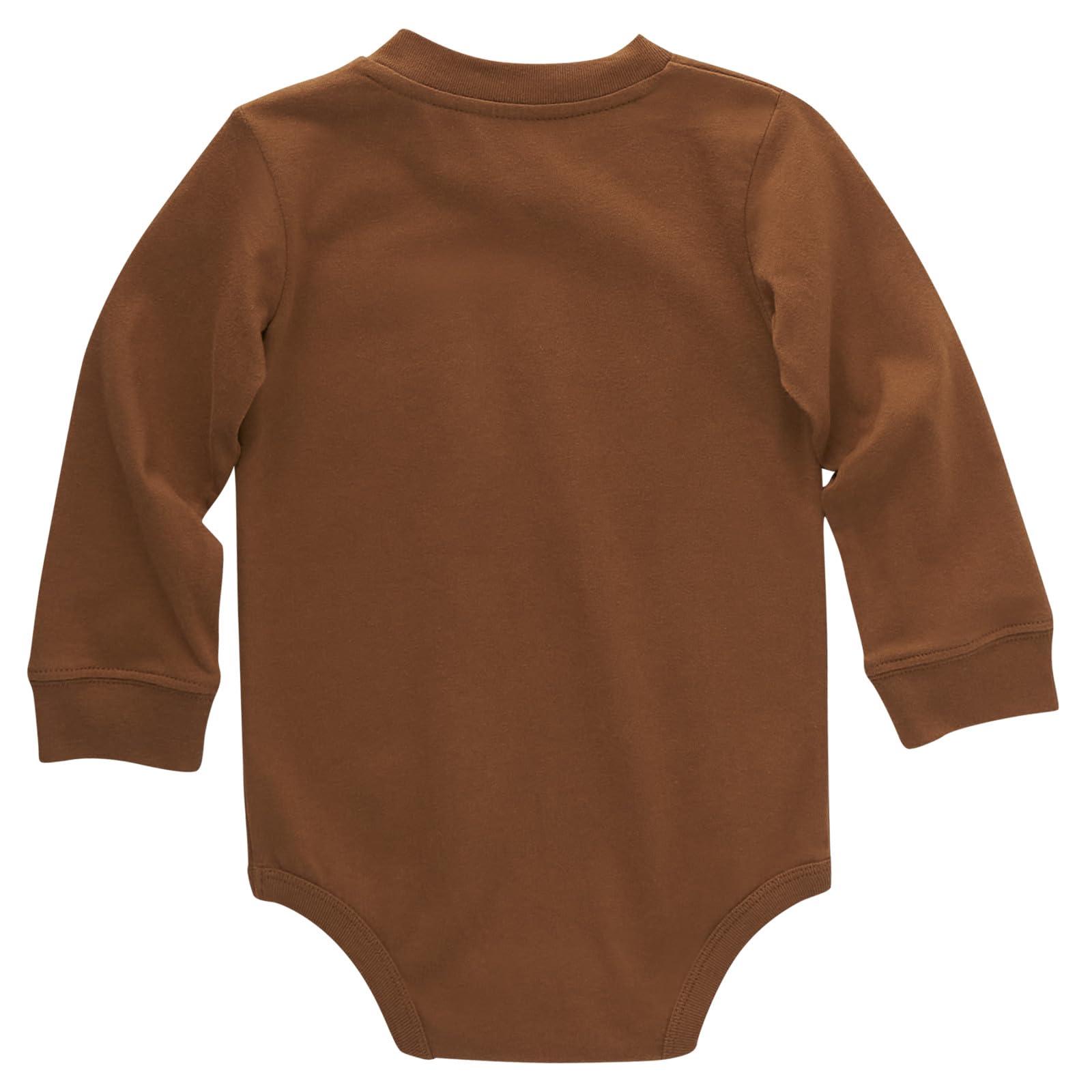 Carhartt Unisex Baby Long-Sleeve Pocket Bodysuit - Image 2