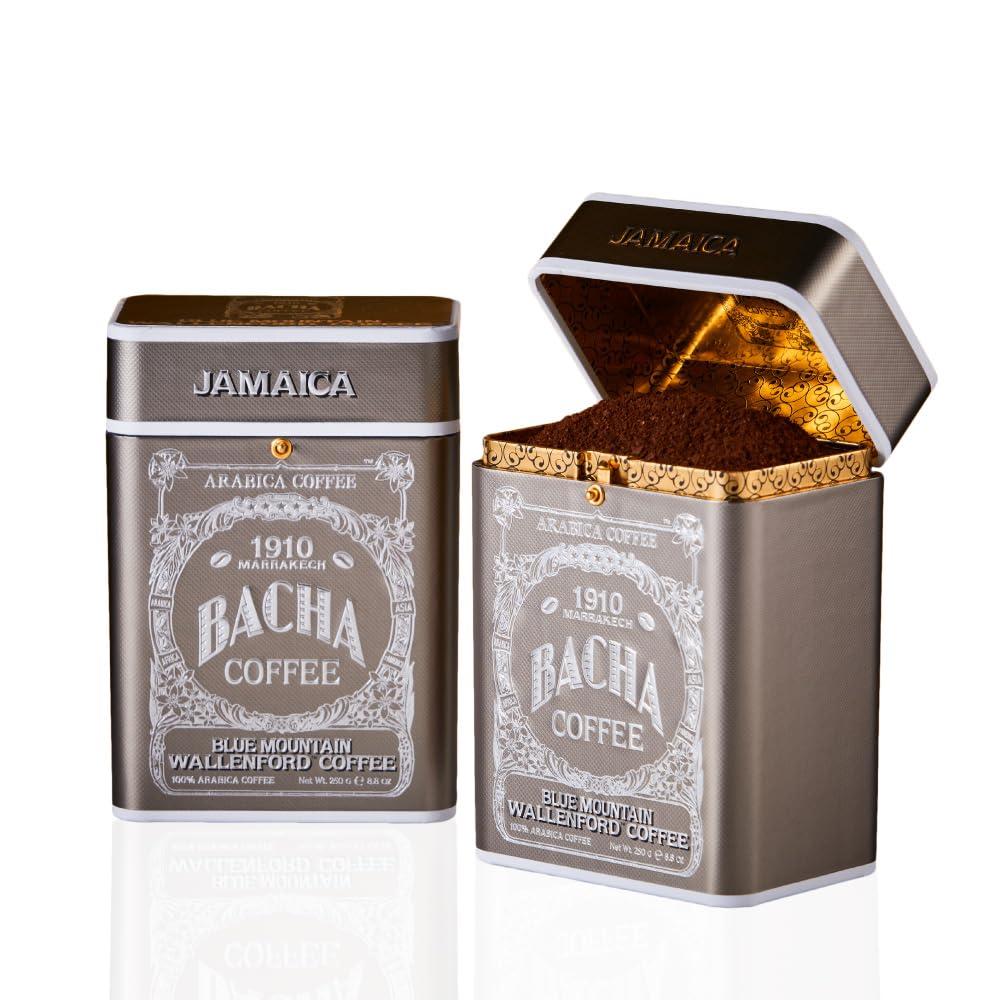 Bacha Coffee | Blue Mountain Wallenford Single Origin Signature Nomad Collection, Medium Roast, 100% Arabica Ground Beans, 250g