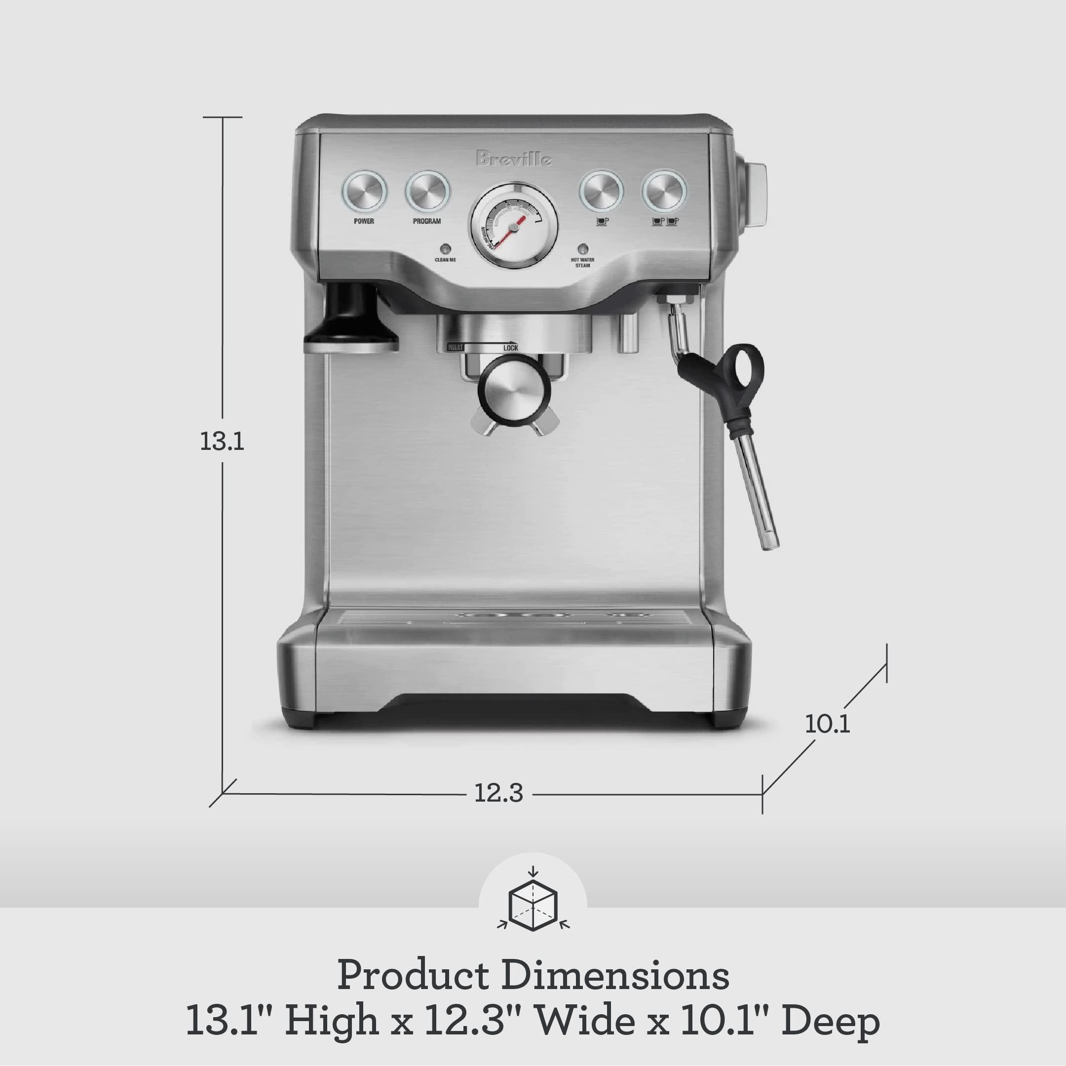 Breville Infuser Espresso Machine BES840XL, Brushed Stainless Steel - Image 2