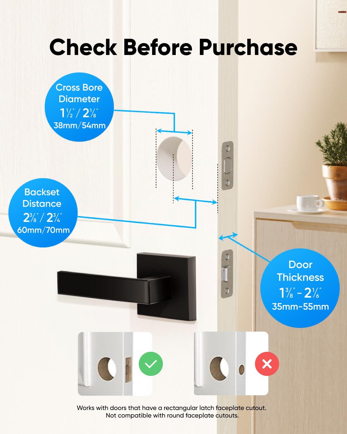 eufy Security Smart Lock C30, Keyless Entry, Built-in WiFi Deadbolt for Front Door, No Bridge Required, Easy Installation, App Remote Control, Auto Lock - Image 7
