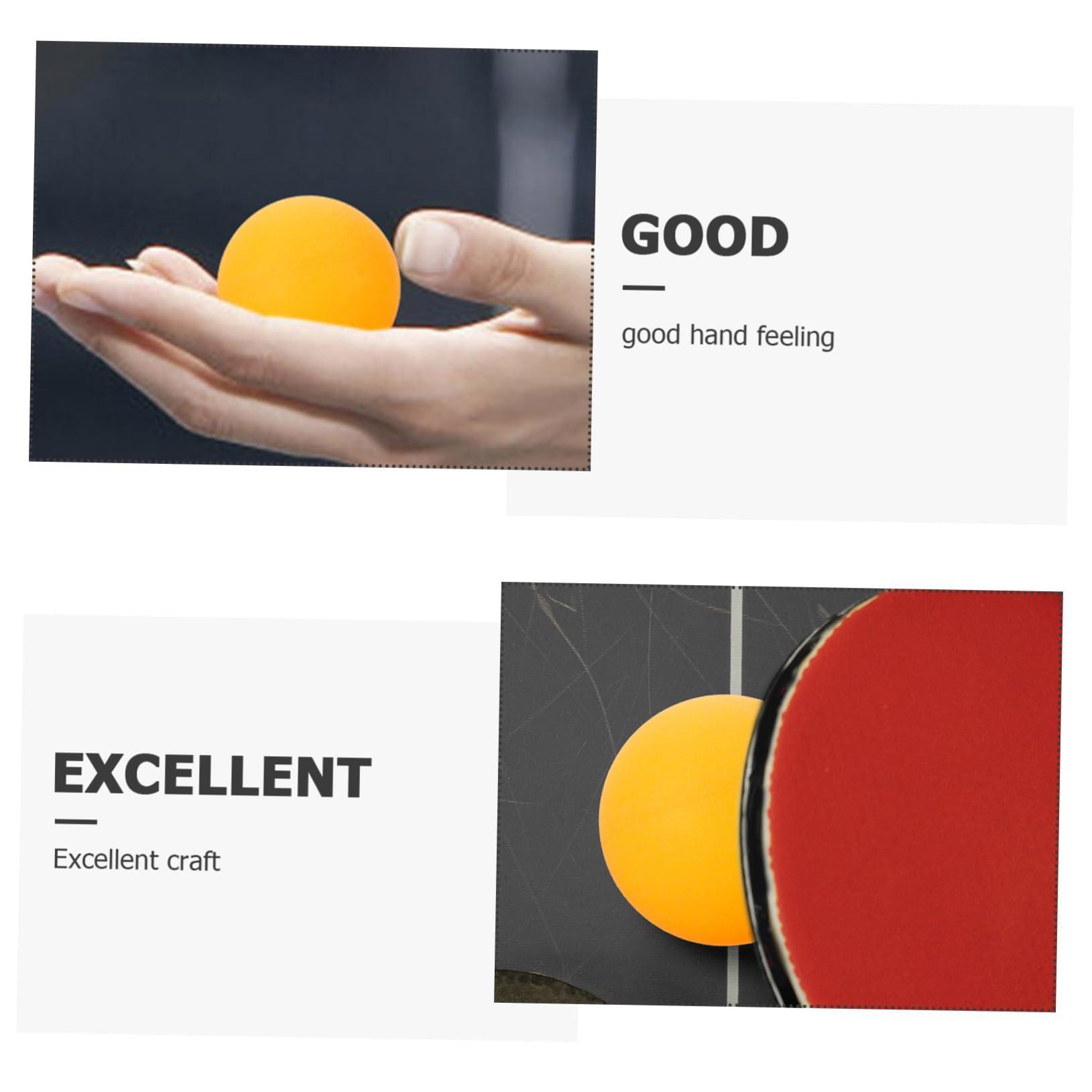 OHPHCALL 60pcs Table Tennis Small Round Training for Beginners Consistent Bounce for Pong Games and Serving Machines Reusable Material - Image 5