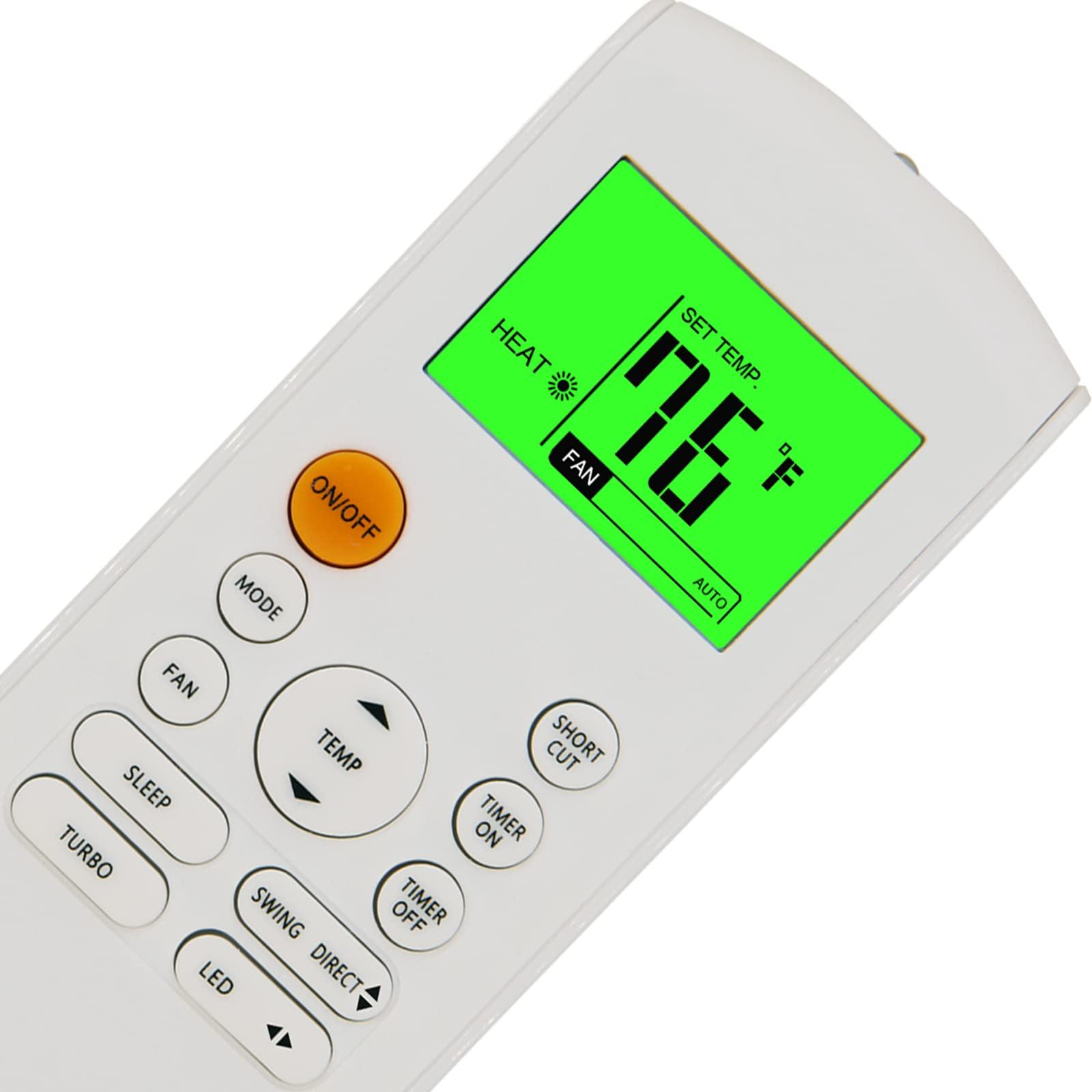 Replacement Remote Control for Midea MR COOL Koolking Bosch Carrier Toshiba AC Air Condtioner RG57B1/BGE RG57A6/BGEF RG57A6/BGEFU1 RG57E1/BGEU1 RG52A2/BGEFU1 RG57F3(B)/BGEFU1 RG57H3(B)/BGCEFU1-M -A - Image 6