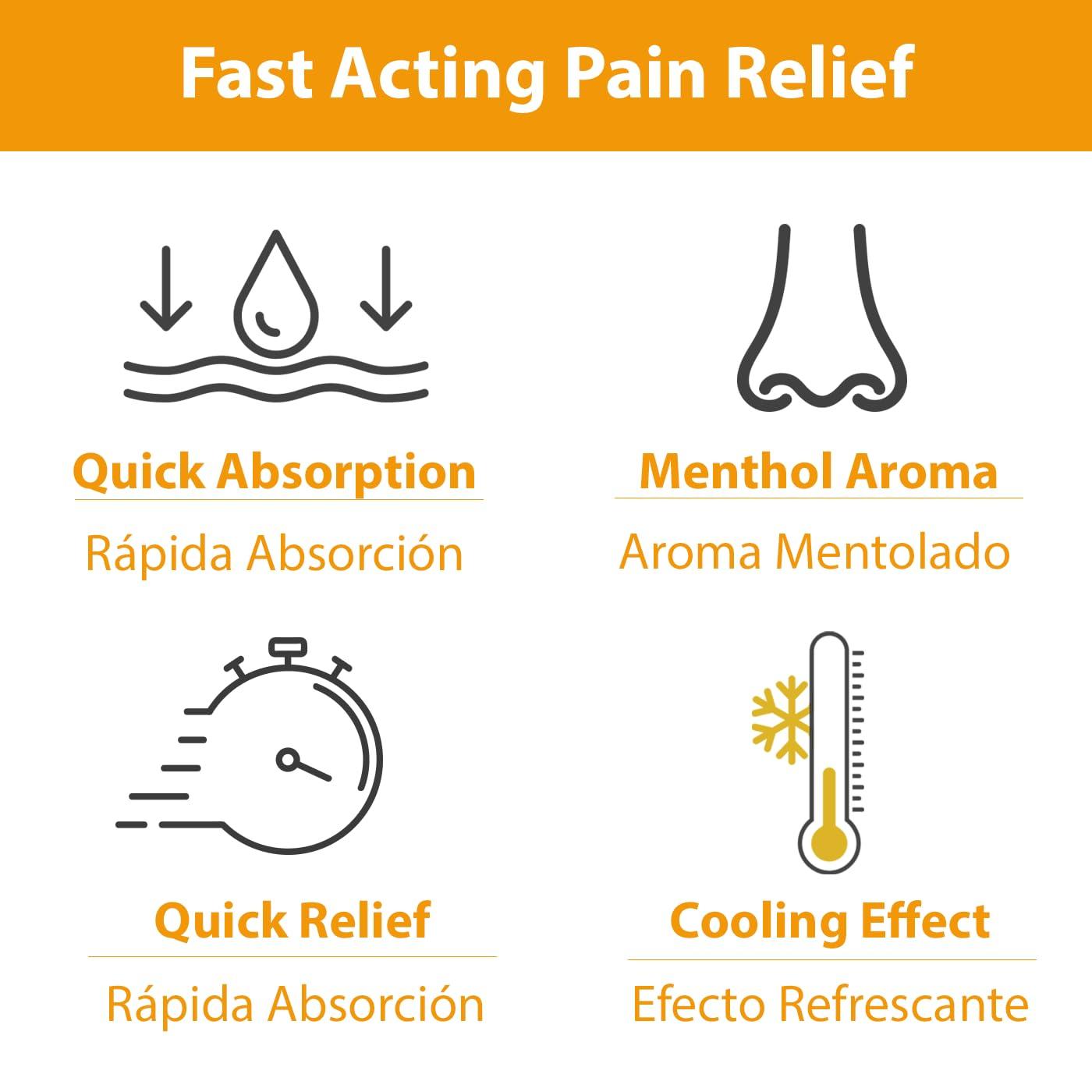 Sanar Naturals Arnica Roll On, 3 oz - Quick Pain Relief of Joint Pain, Muscle Pain, Muscle Soreness, Lower Back Pain and Neck Pain, Contains Menthol and Camphor, Non-Greasy - Image 4